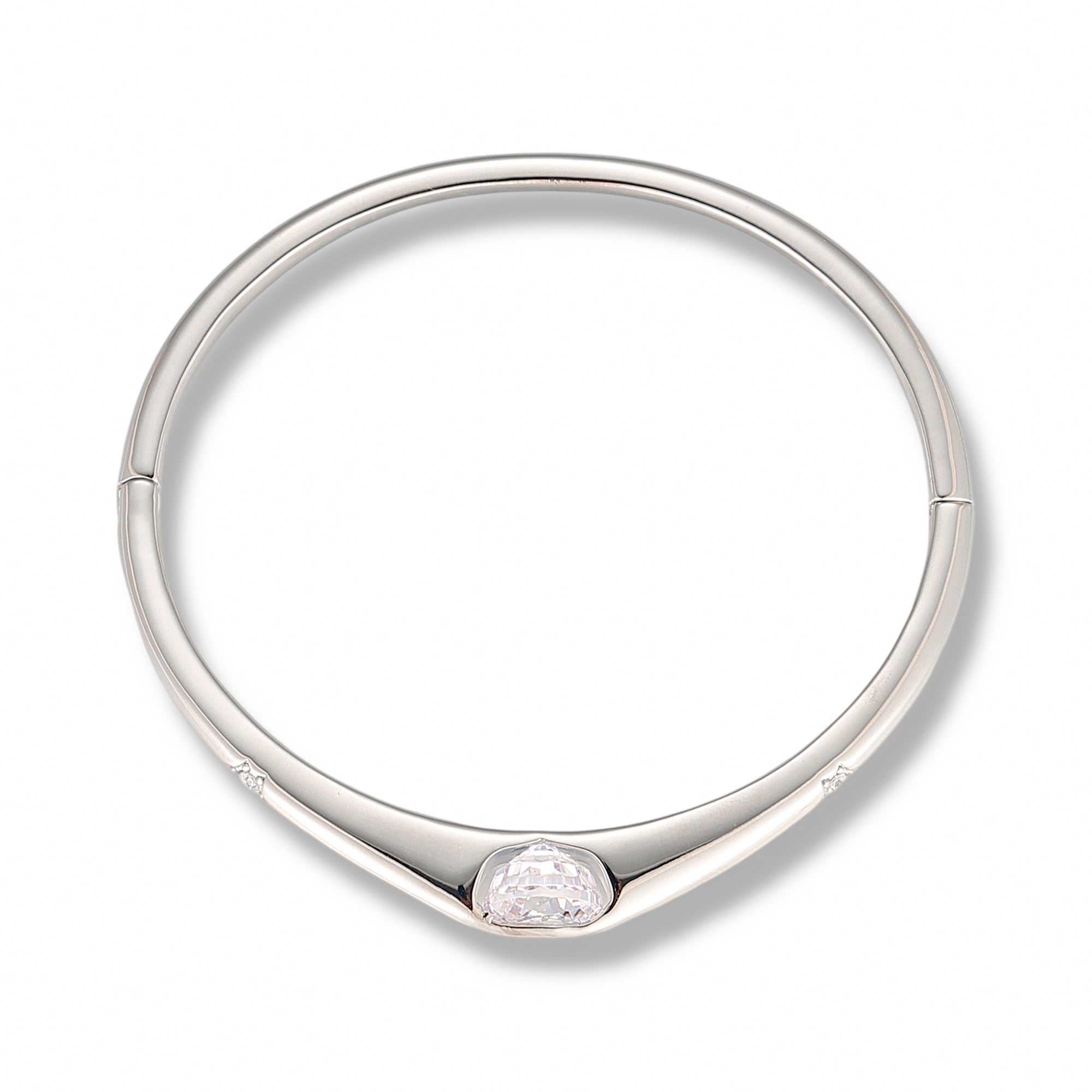Sarah 14K Gold Round Bangle