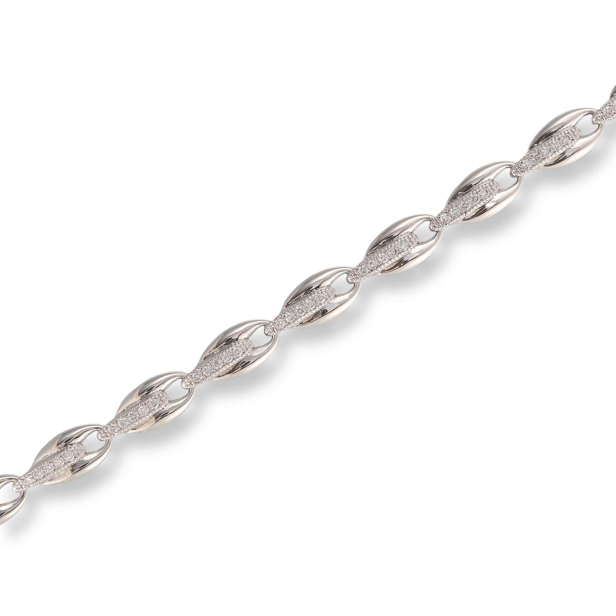 Selma 14K Gold Oval Tennis Bracelet