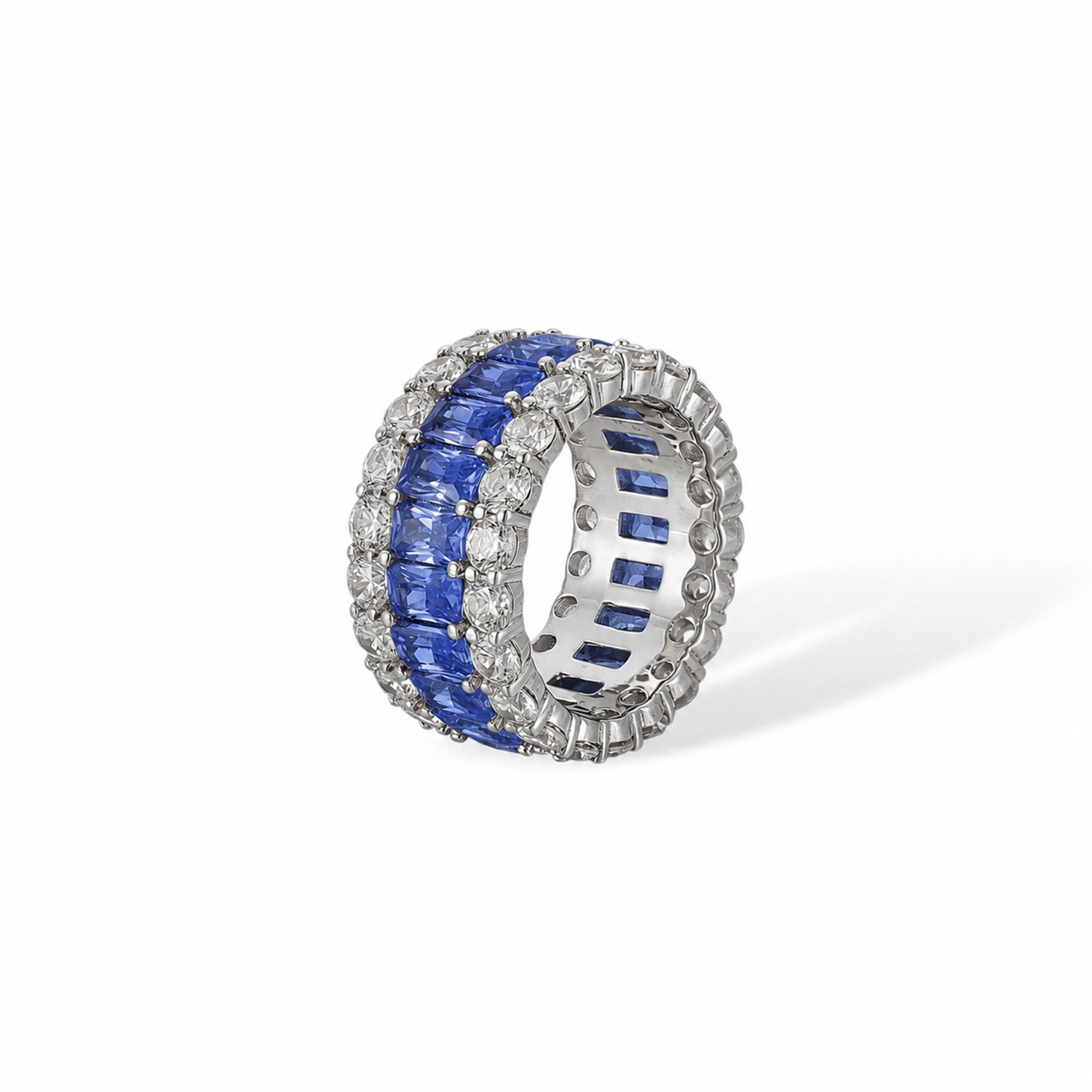 Silvana Rectangular Round Ring