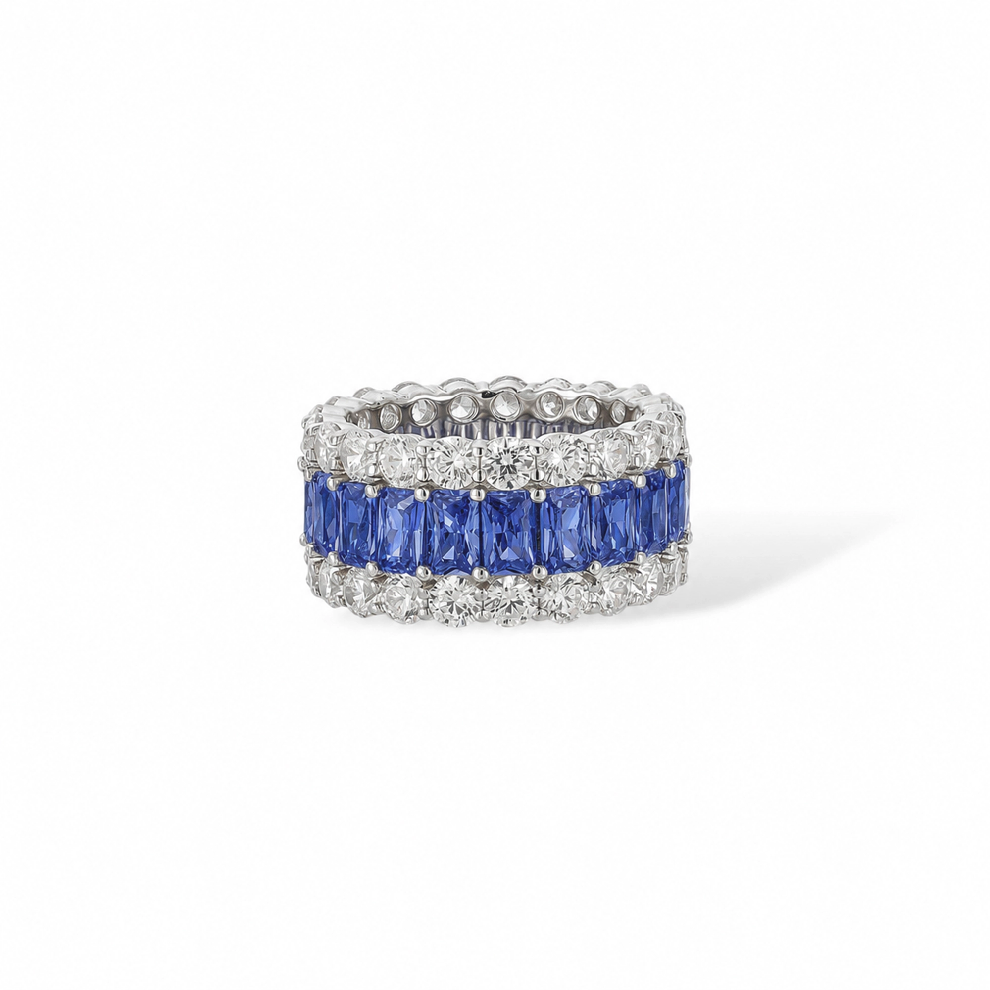 Silvana Rectangular Round Ring