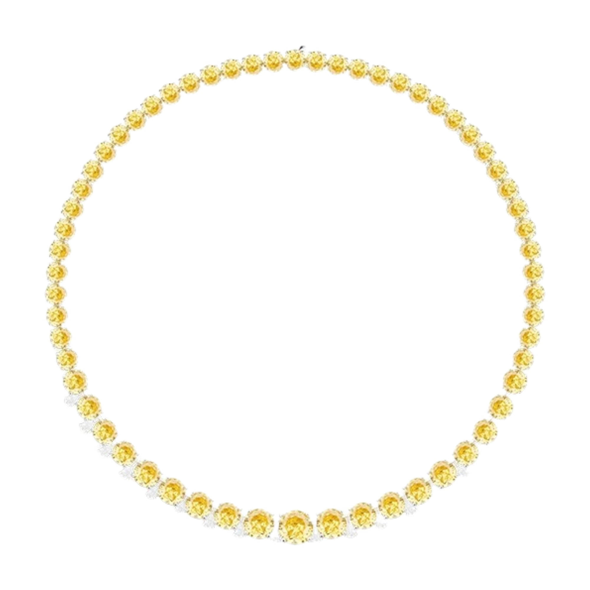 Ydralind Round Teardrop Choker Necklace