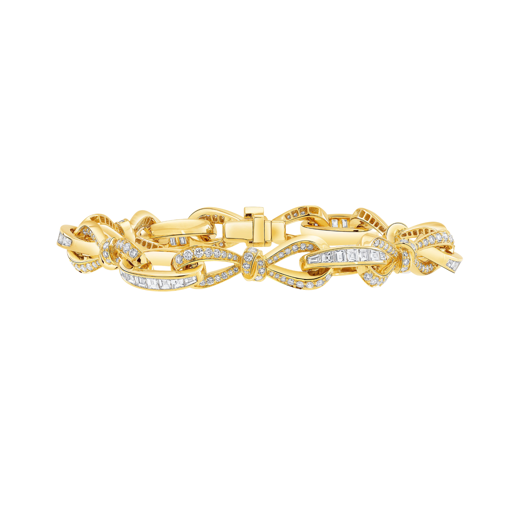 Adelhild 18K Gold Butterfly Bow Bracelet