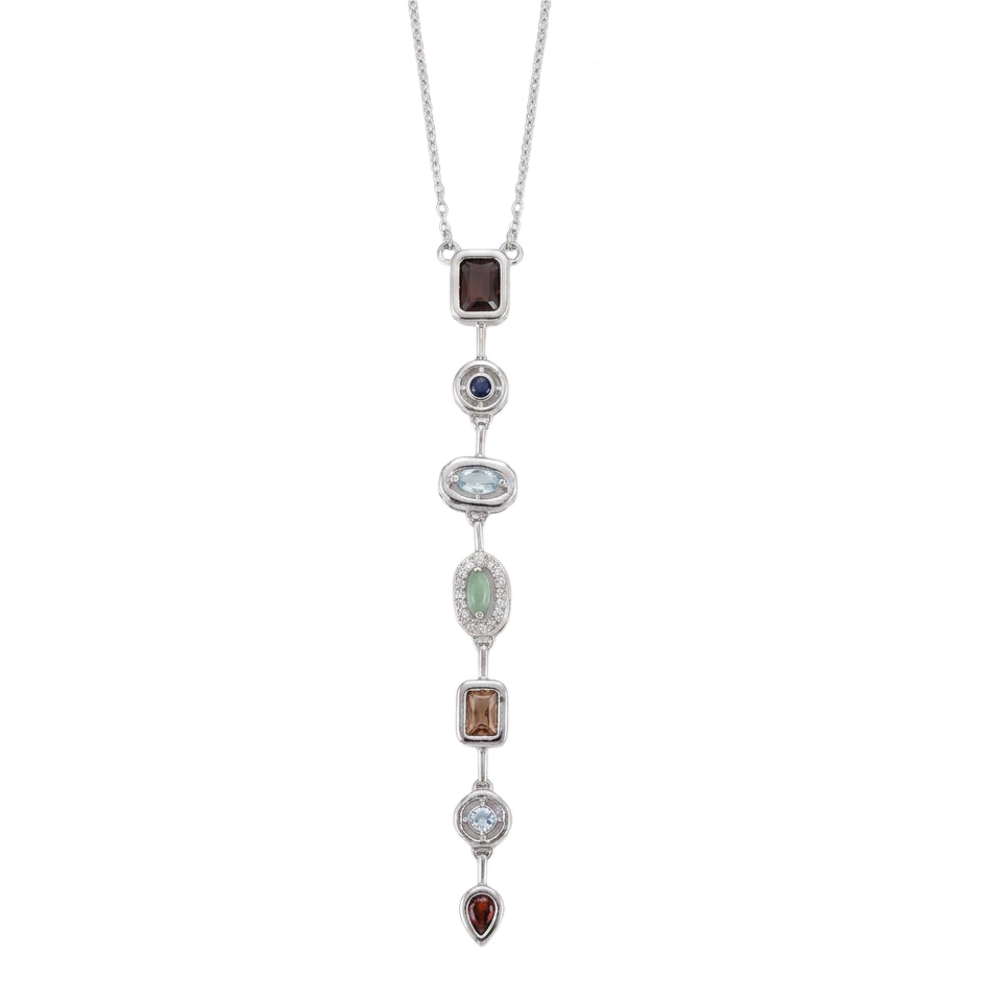 Adelrike Multicolor Mixed Shape Necklace