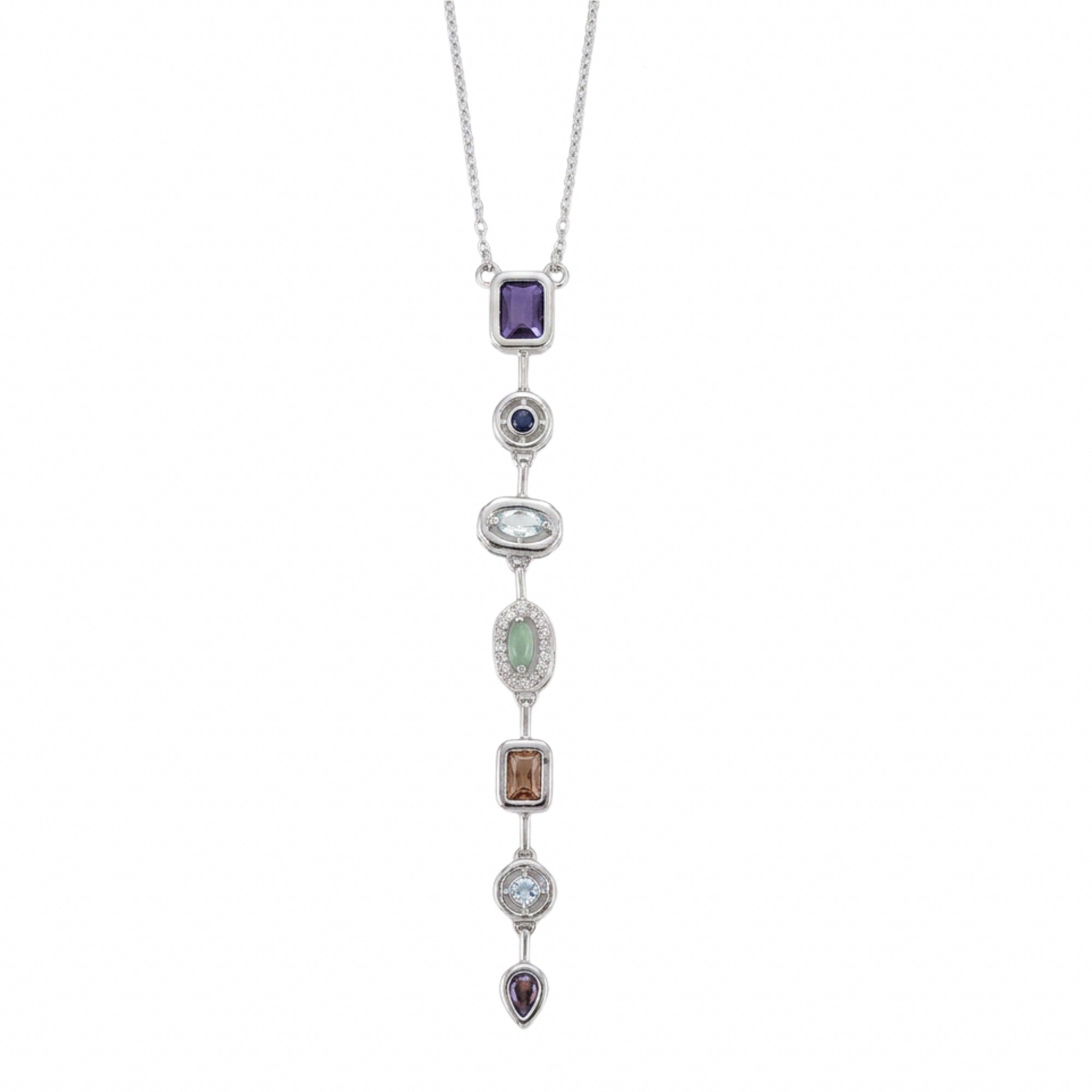 Adelrike Multicolor Mixed Shape Necklace