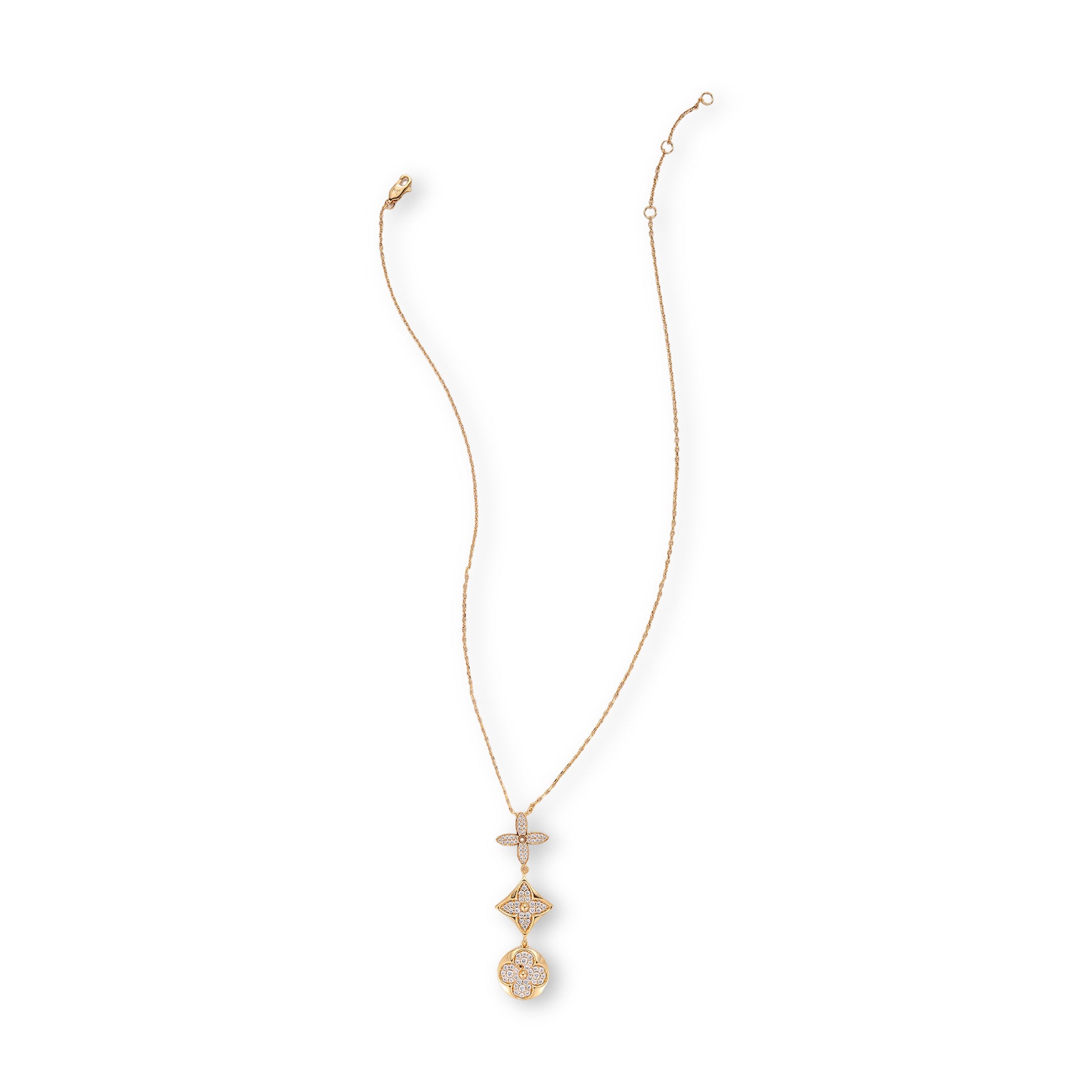 Alessa 14K Gold Trèfle Necklace