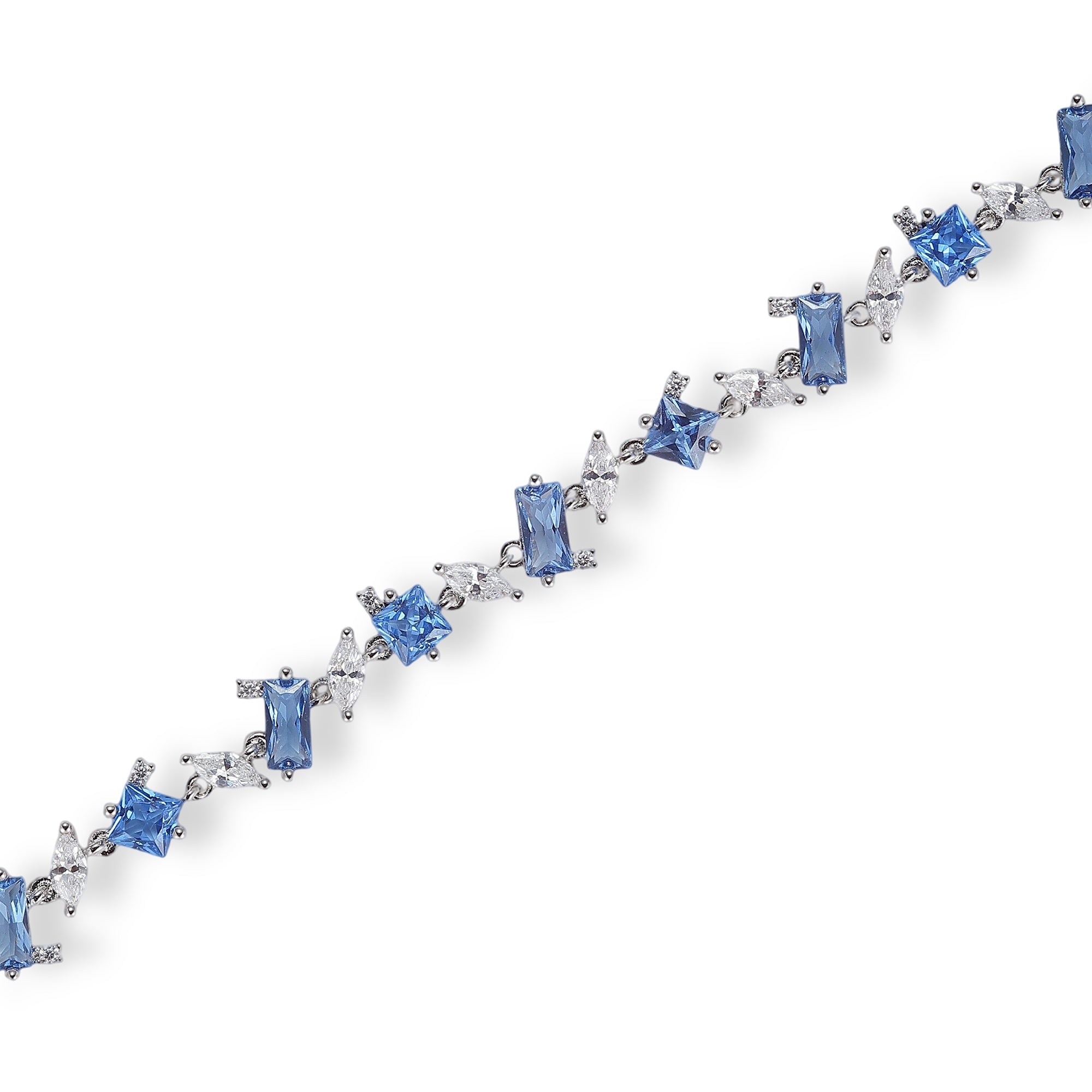 Alleaume Blue Mixed Shape Bracelet