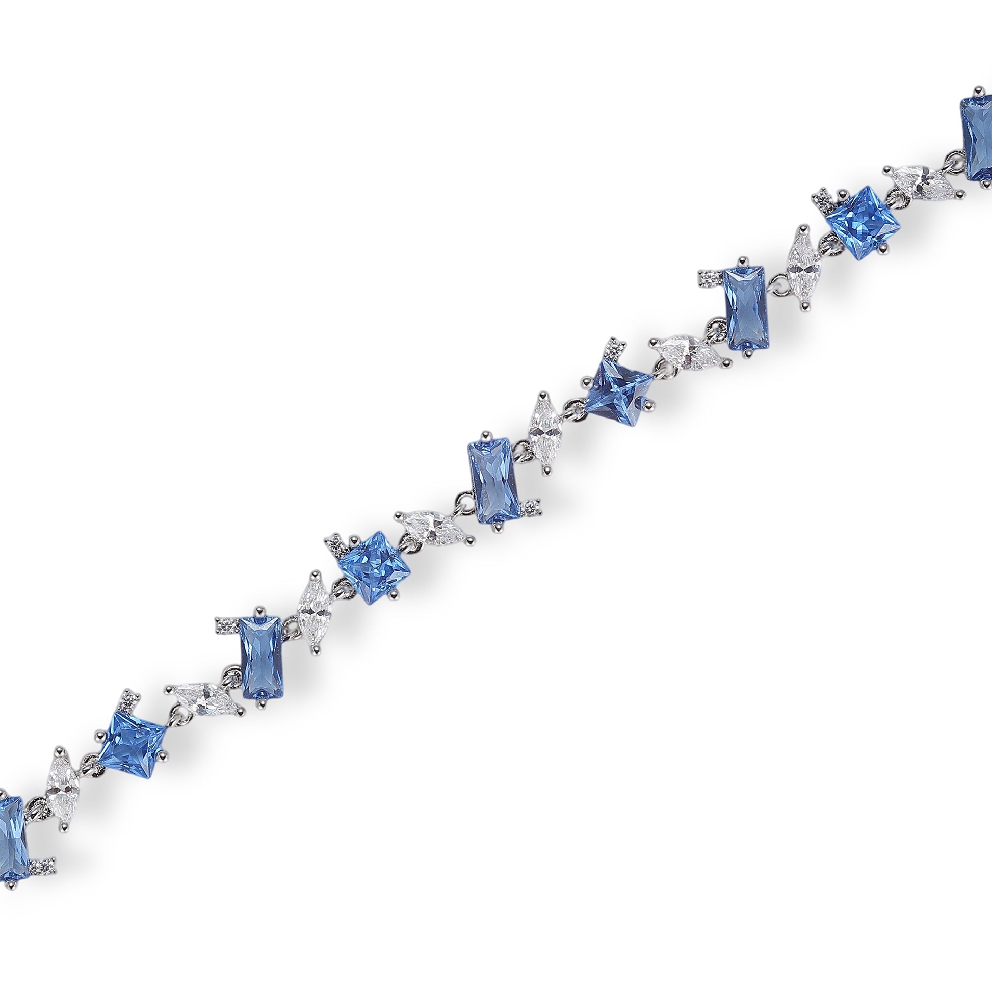 Alleaume Blue Mixed Shape Bracelet