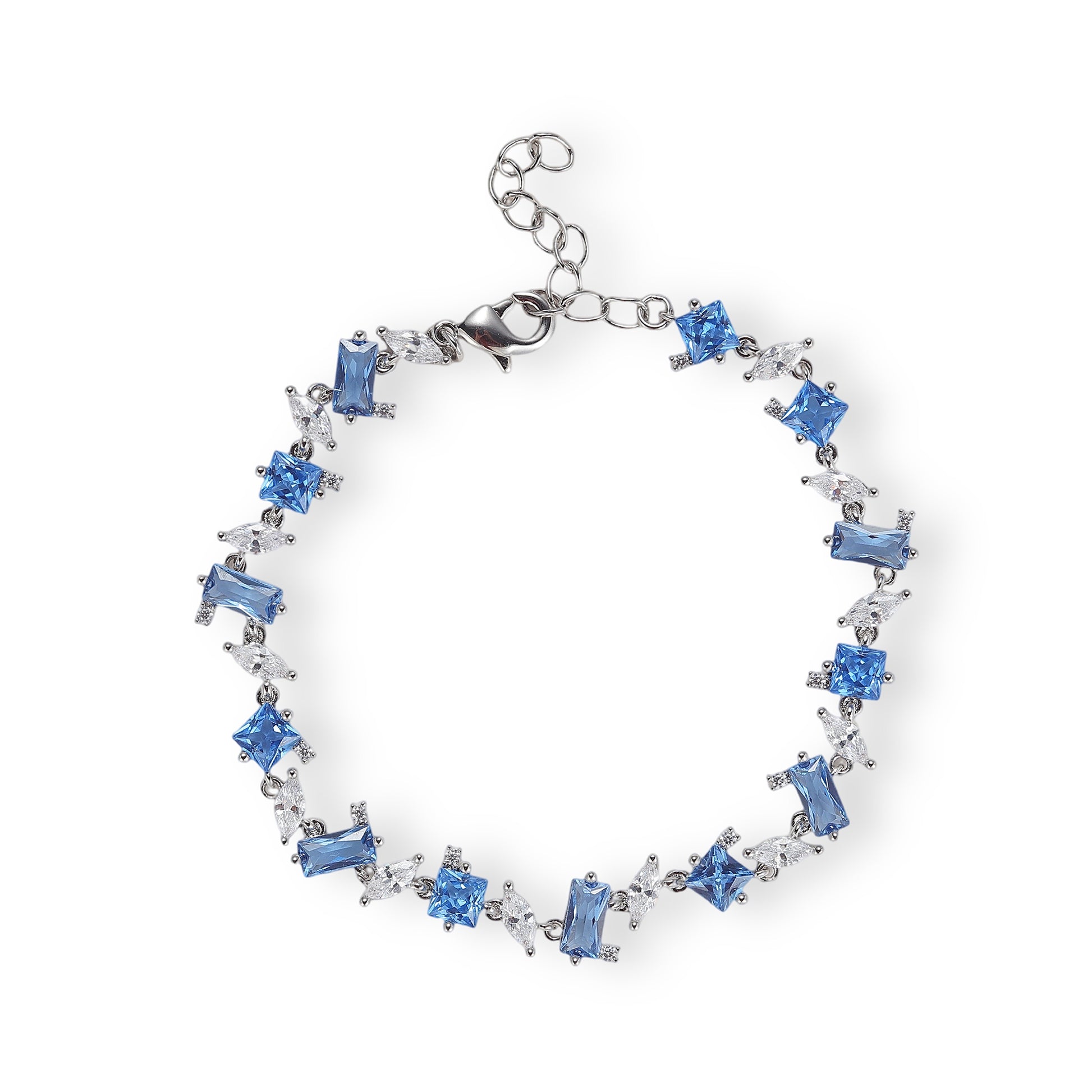 Alleaume Blue Mixed Shape Bracelet