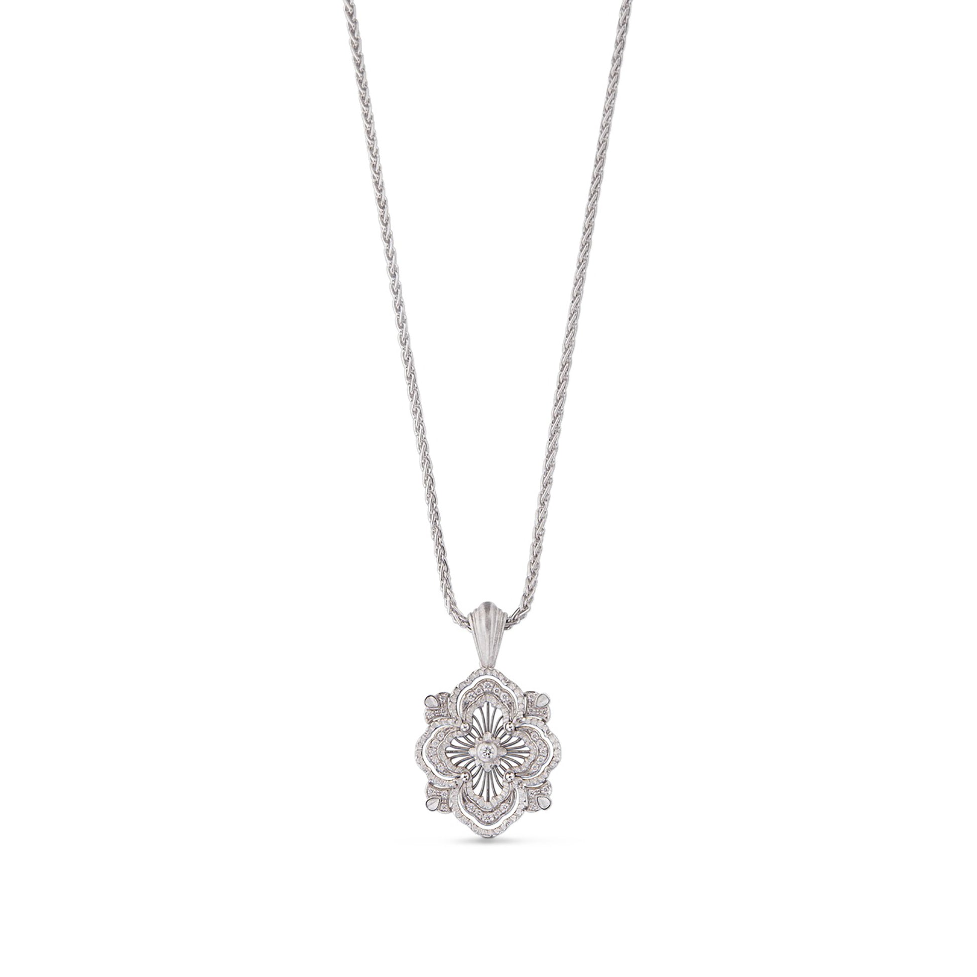 Alvgunde 14K Gold Floral Necklace