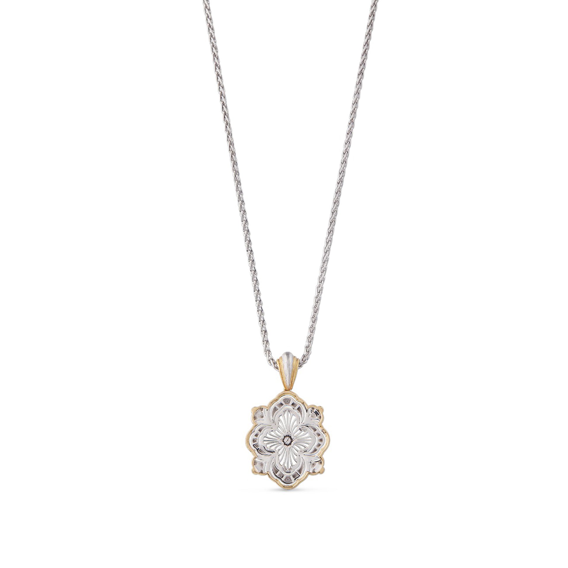 Alvgunde 14K Gold Floral Necklace