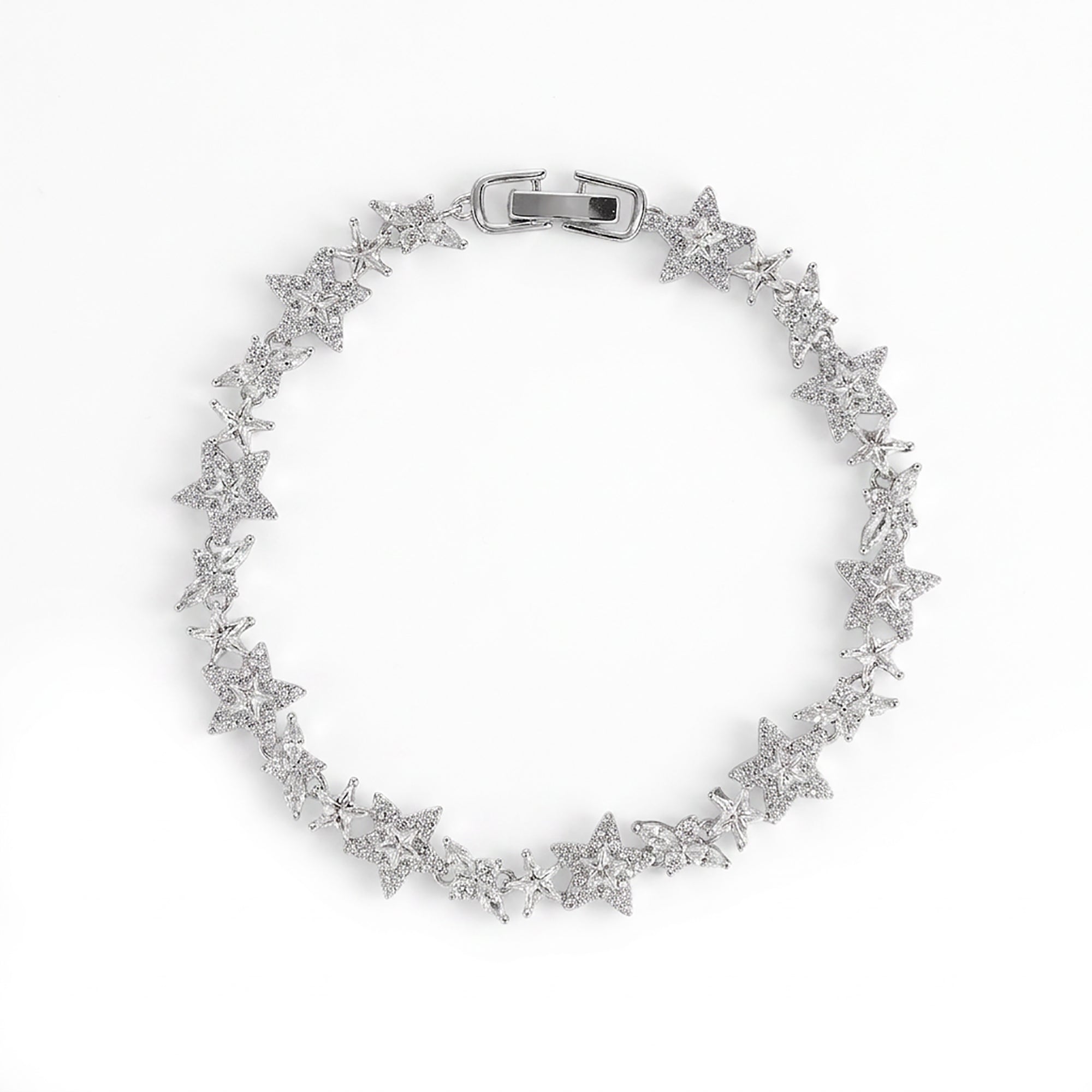 Alvrikea 14K Gold Star Bracelet