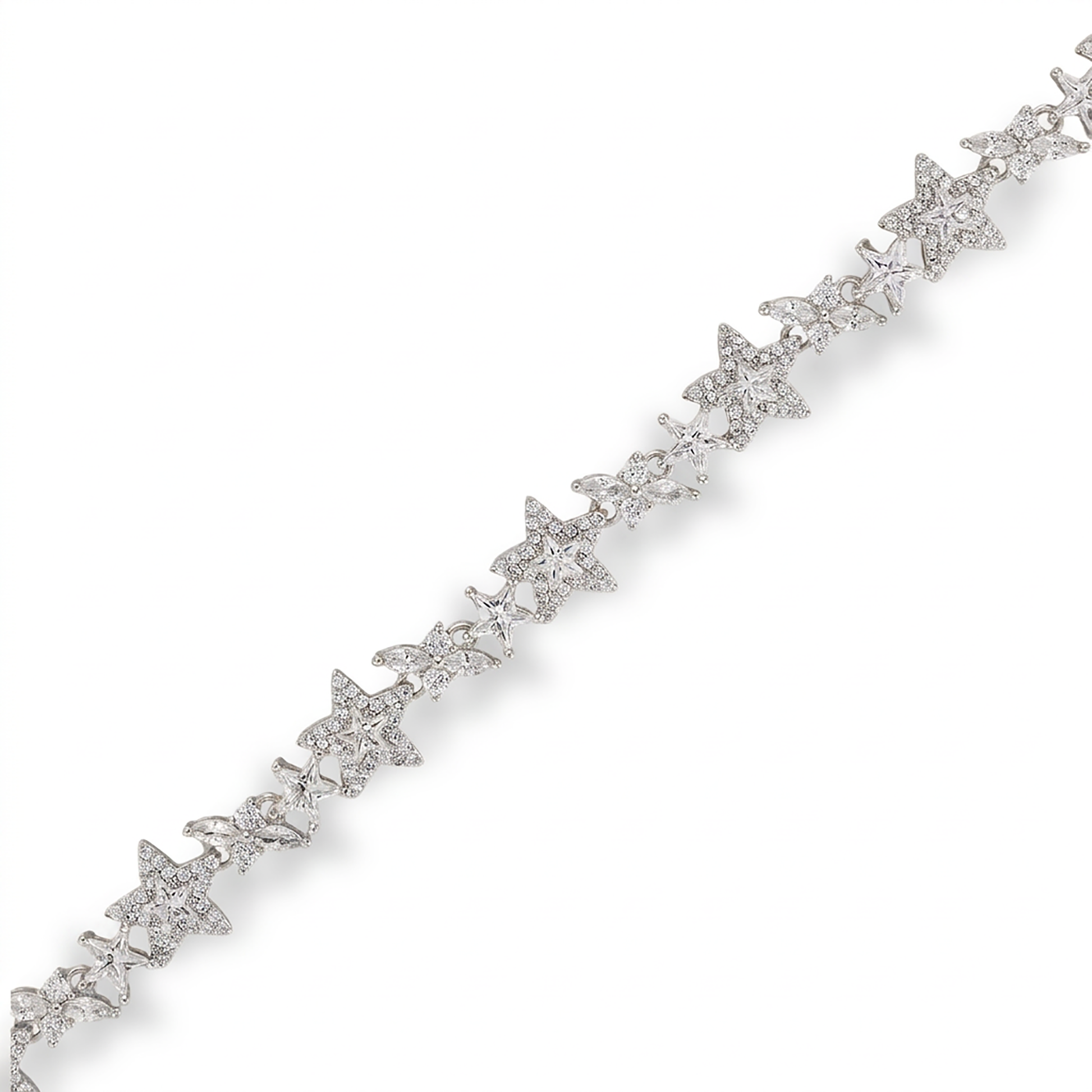 Alvrikea 14K Gold Star Bracelet