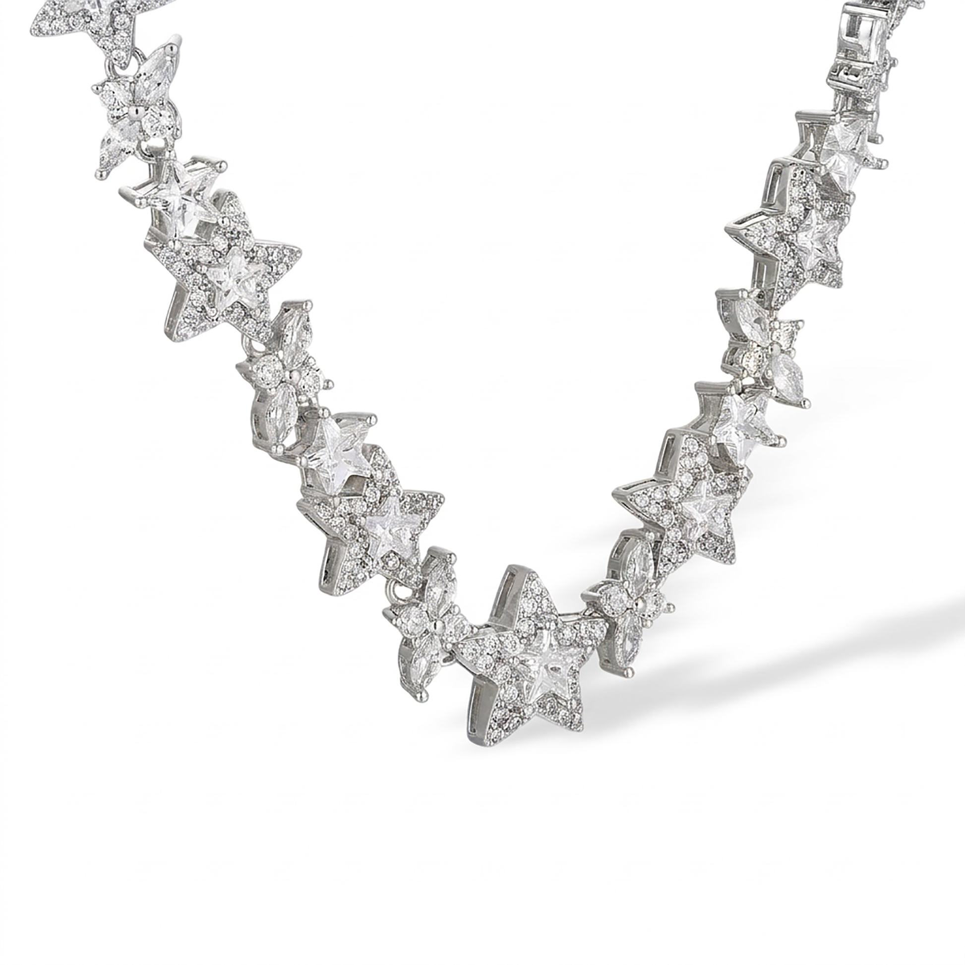 Alvrikea 14K Gold Star Necklace
