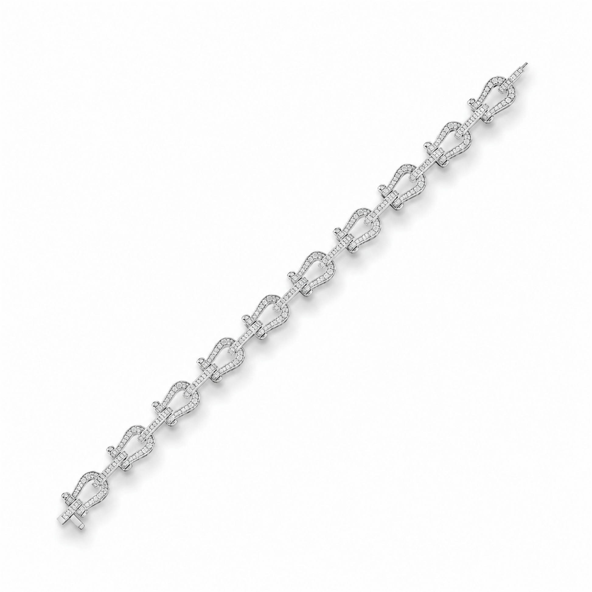 Amalrun White Horseshoe Bracelet
