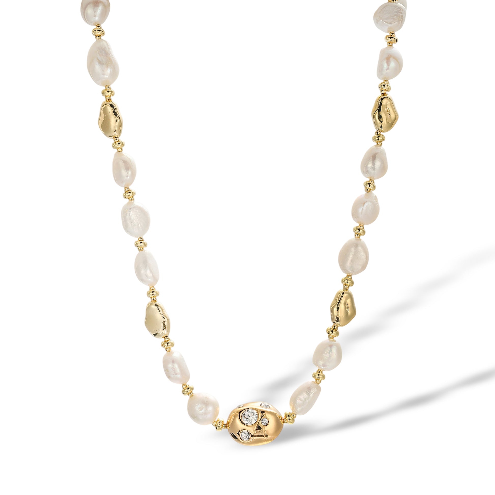 Anuschka 14K Gold Baroque Pearl Necklace
