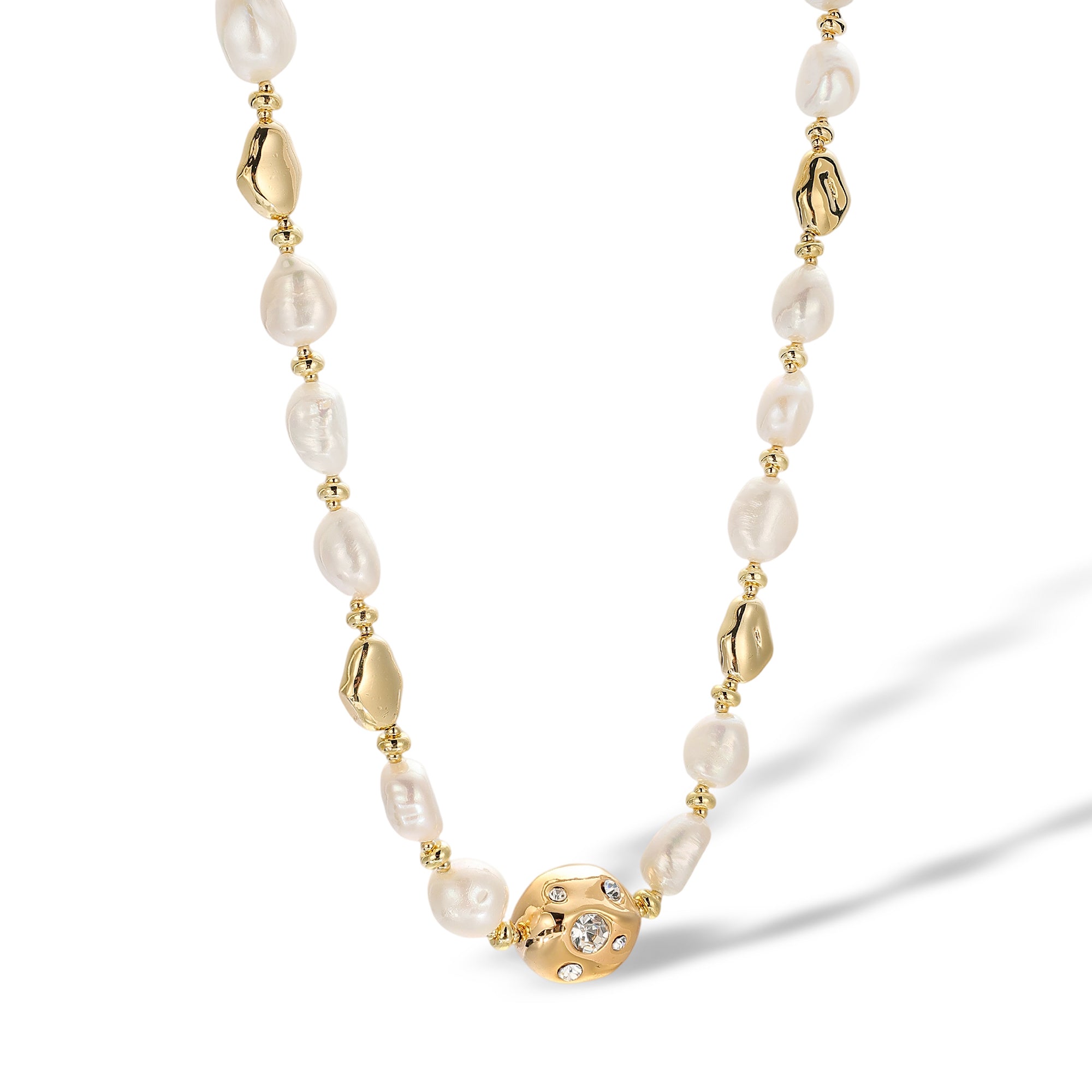 Anuschka 14K Gold Baroque Pearl Necklace