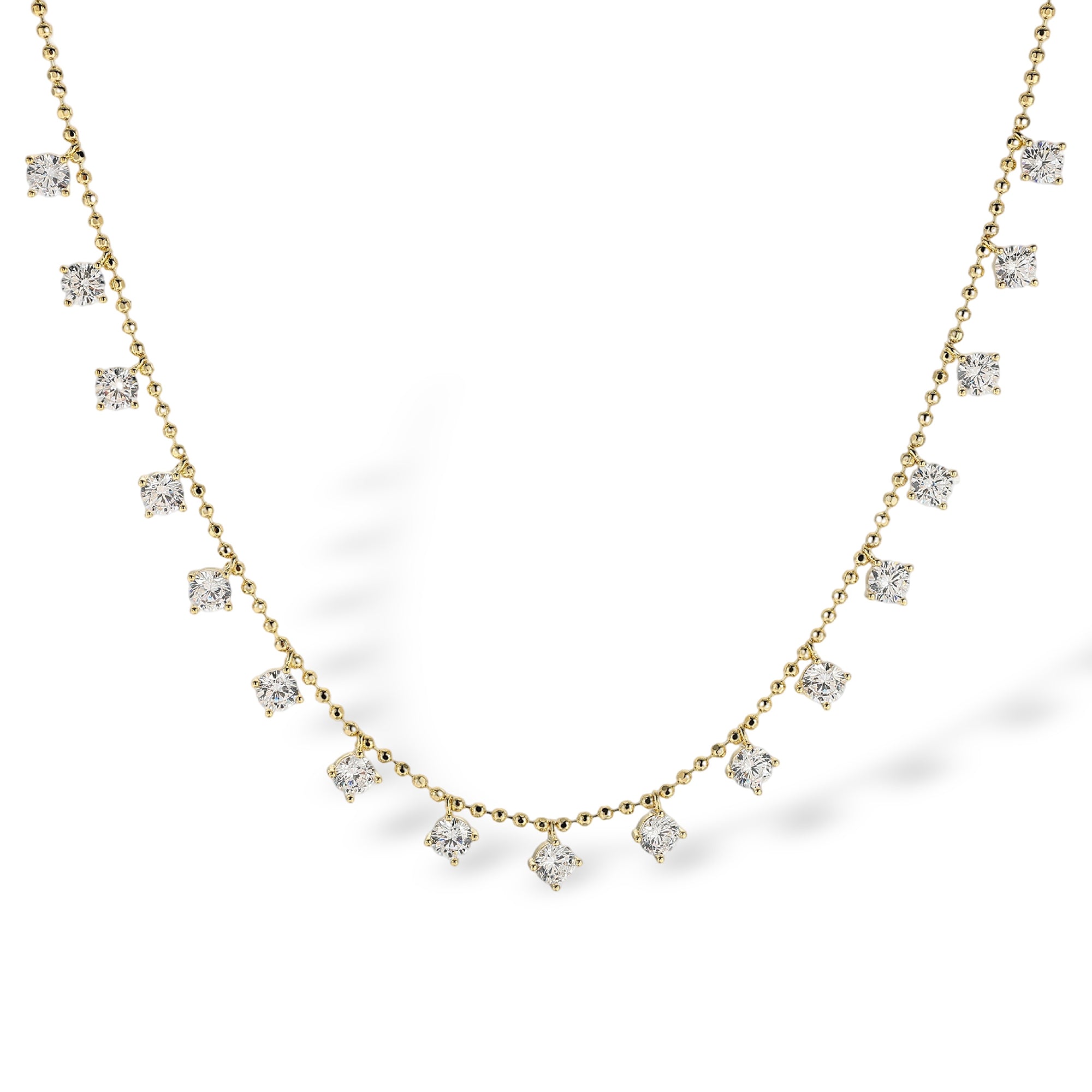 Archélia 14K Gold Round Necklace