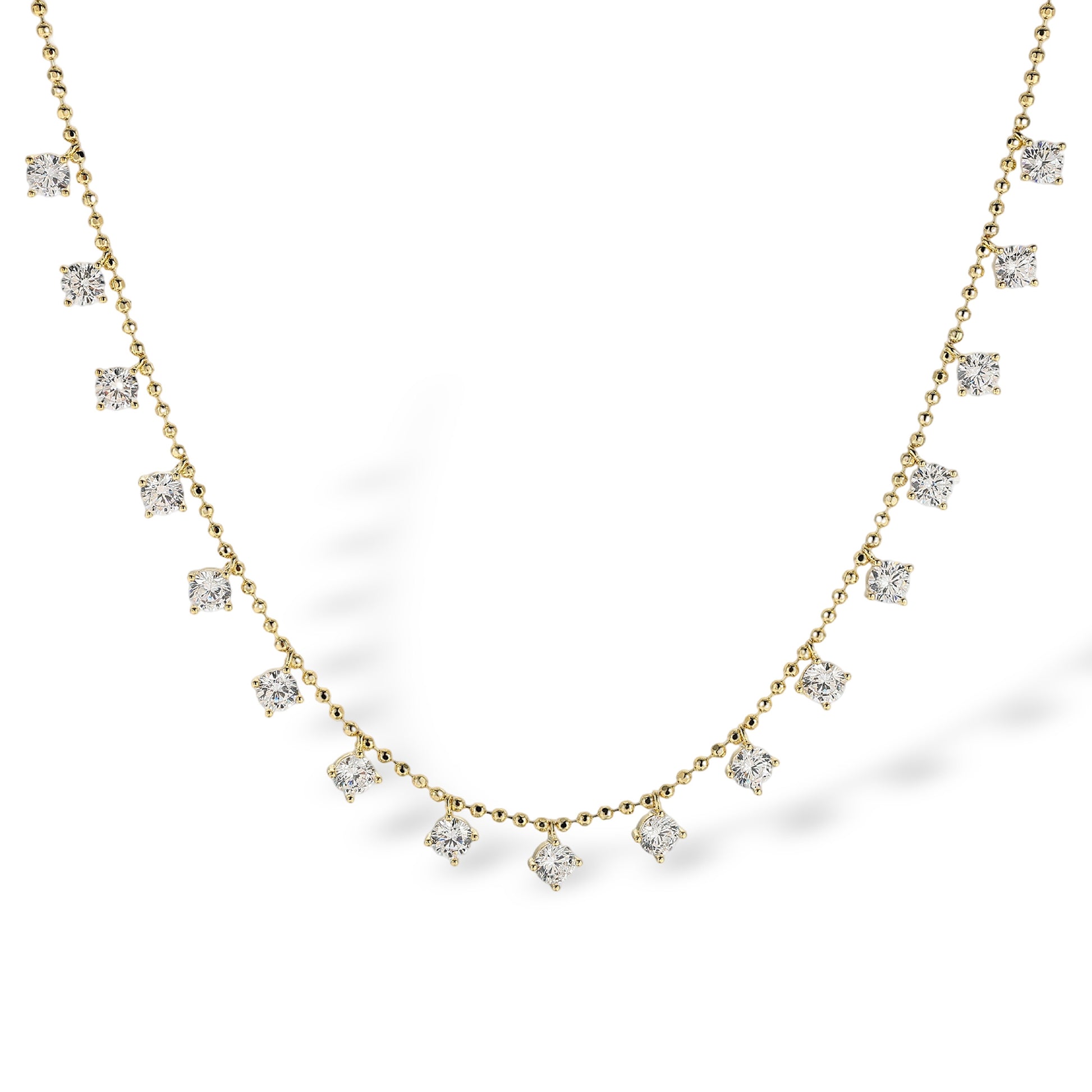 Archélia 14K Gold Round Necklace