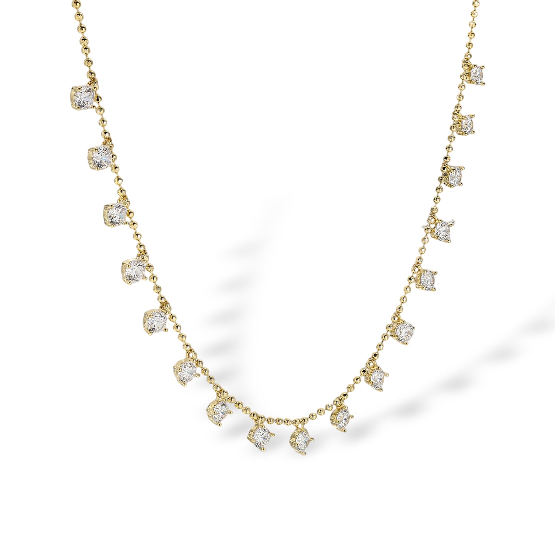 Archélia 14K Gold Round Necklace