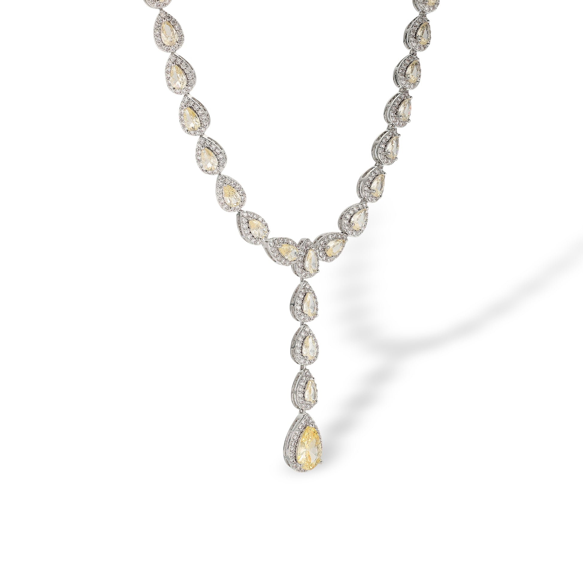 Bellerose Teardrop Y Shape Necklace