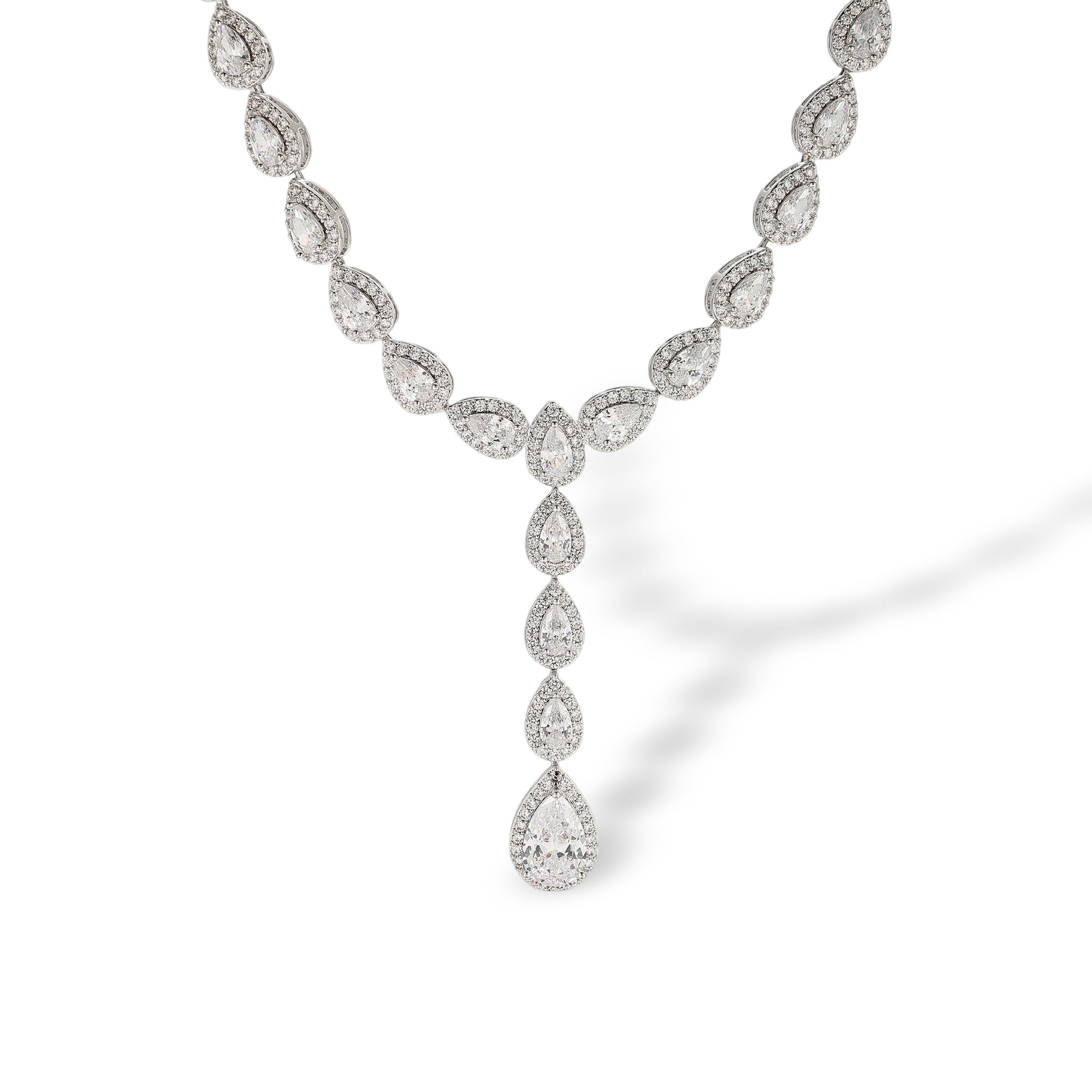 Bellerose Teardrop Y Shape Necklace