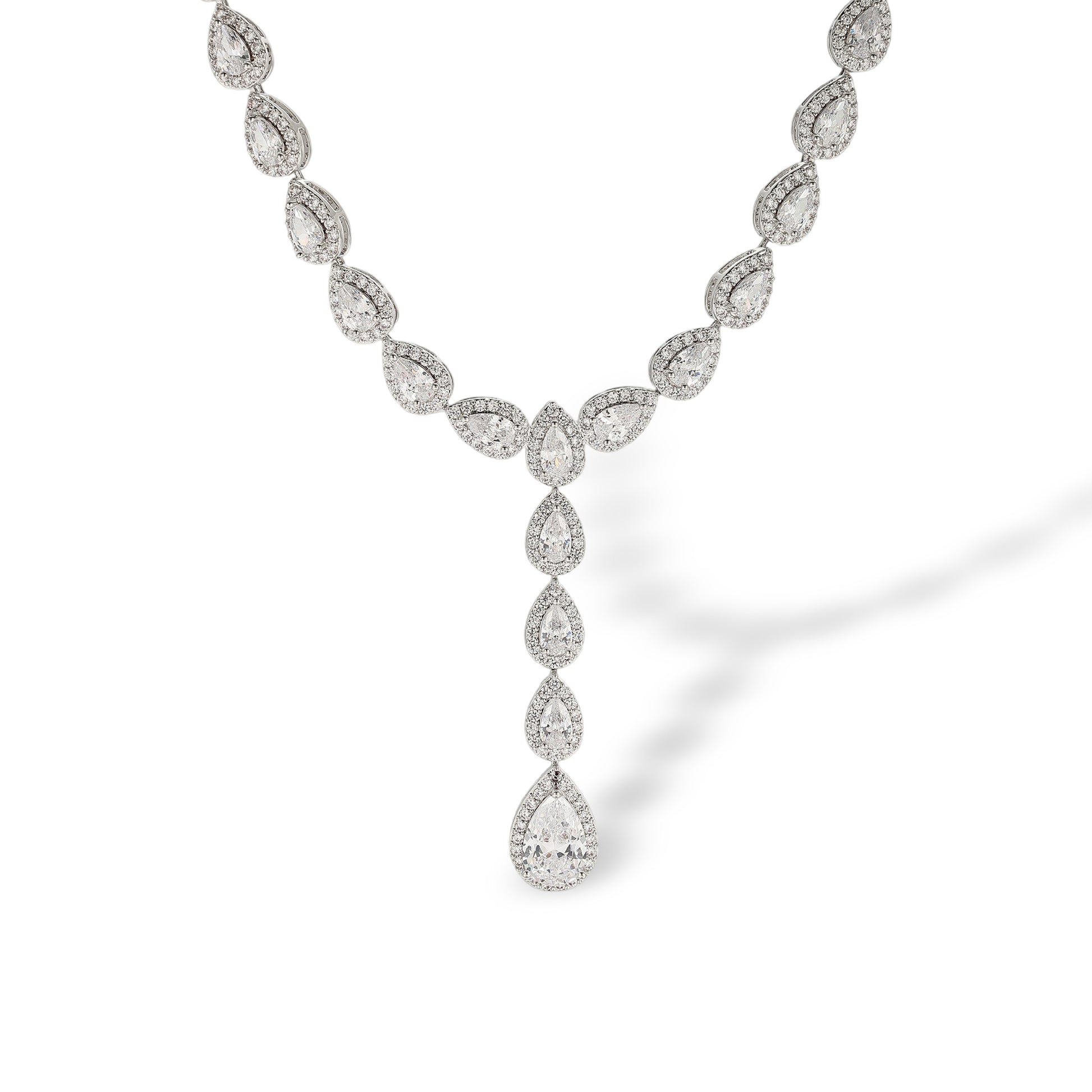 Bellerose Teardrop Y Shape Necklace