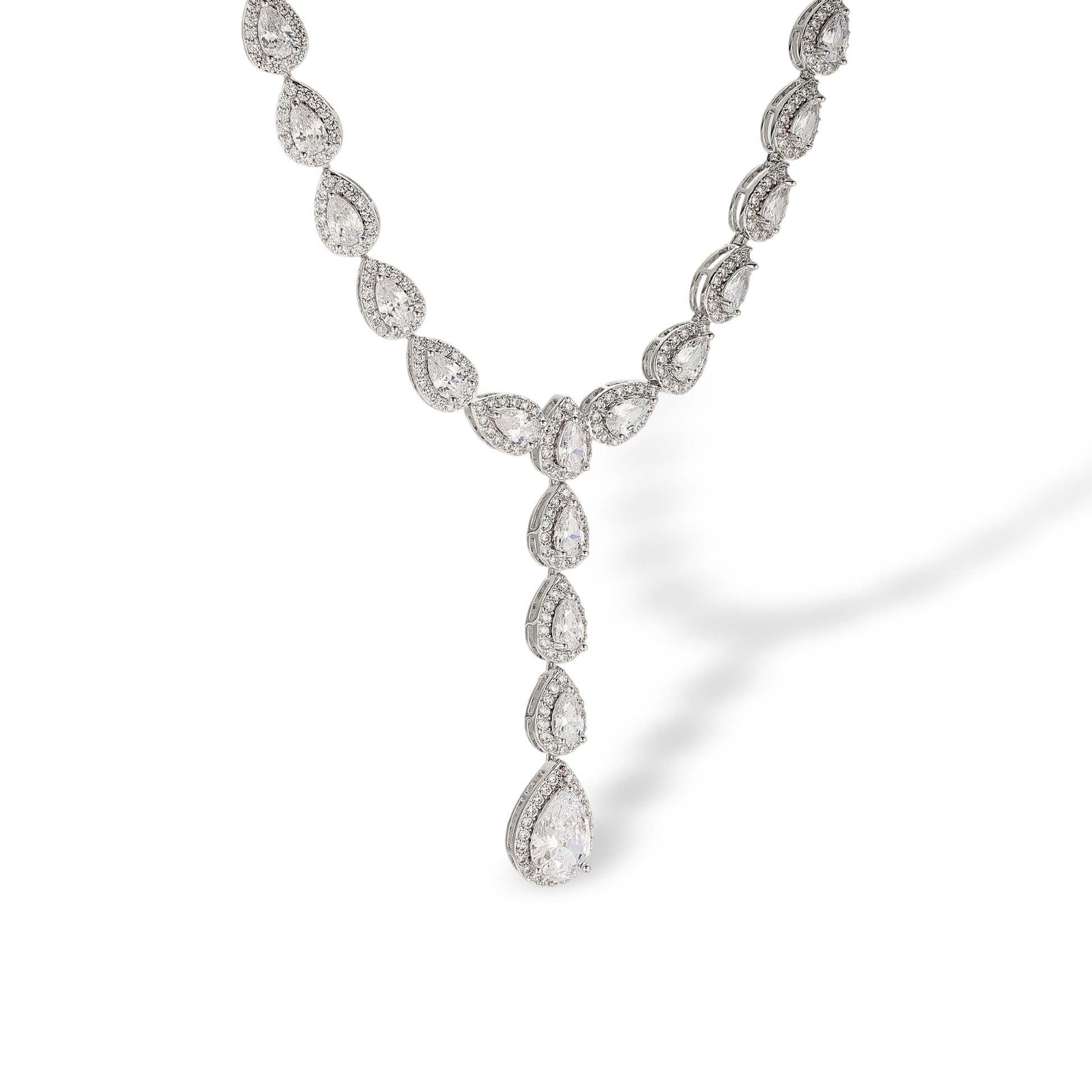 Bellerose Teardrop Y Shape Necklace