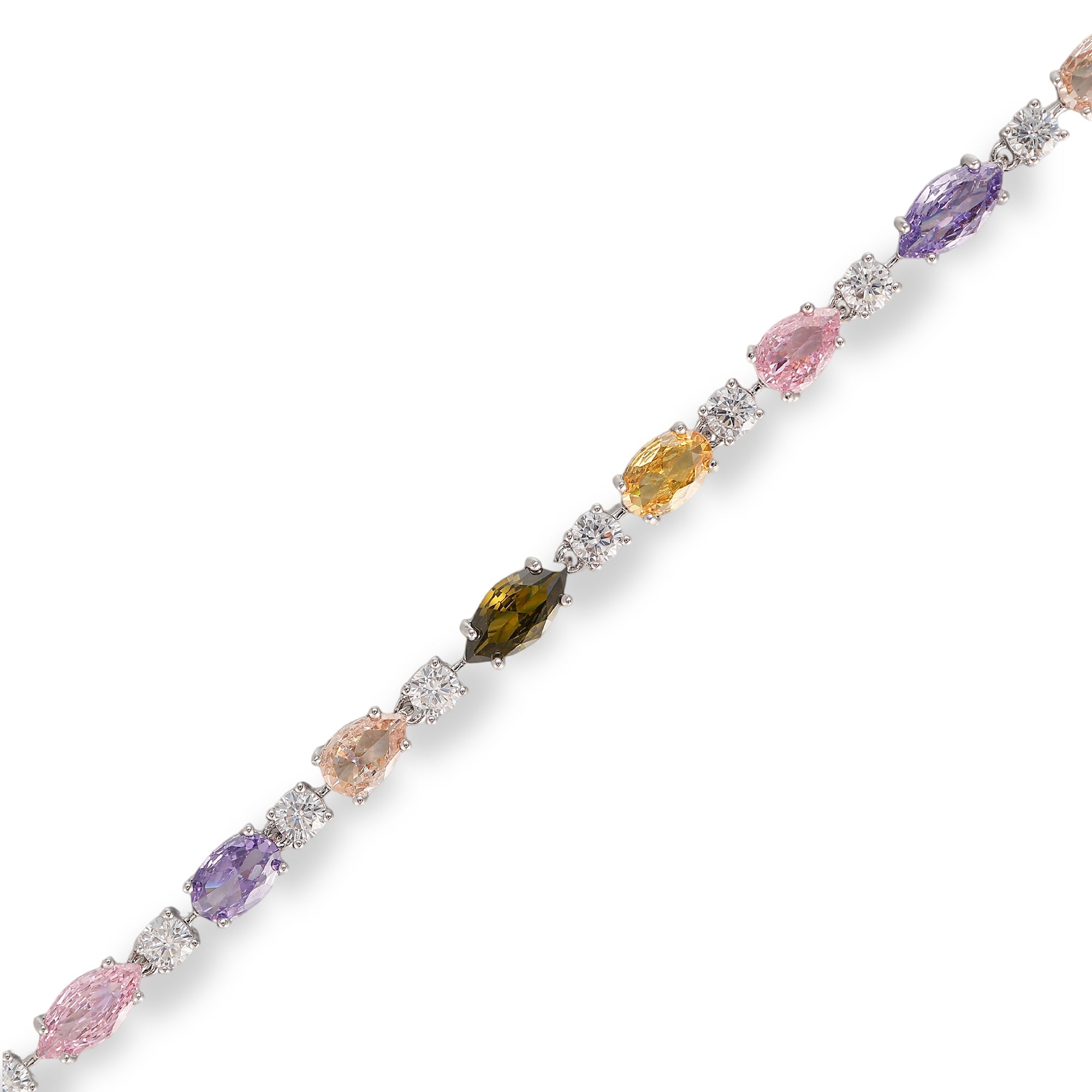 Berhilda Multicolor Mixed Shape Bracelet