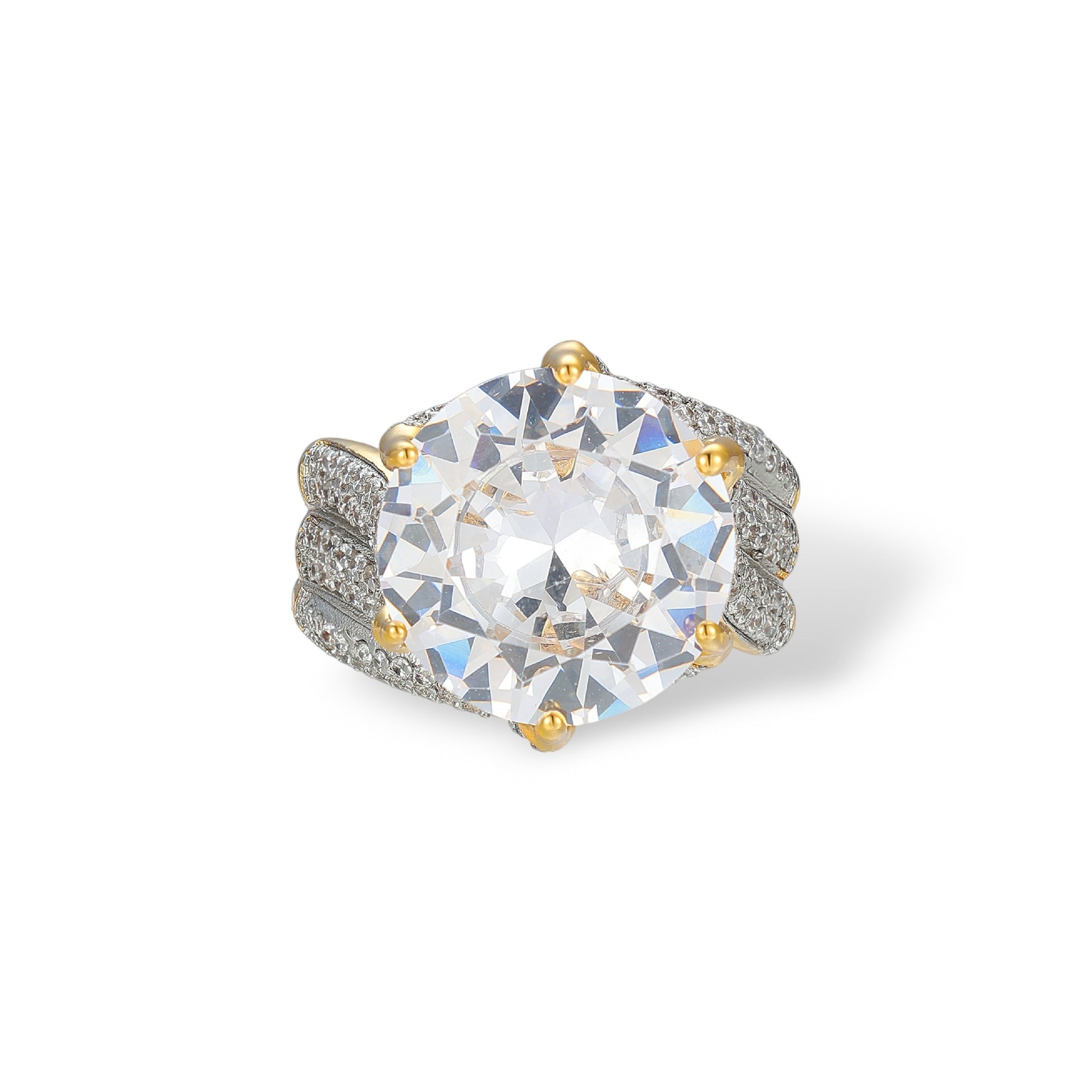 Berlina 14K Gold Round Ring