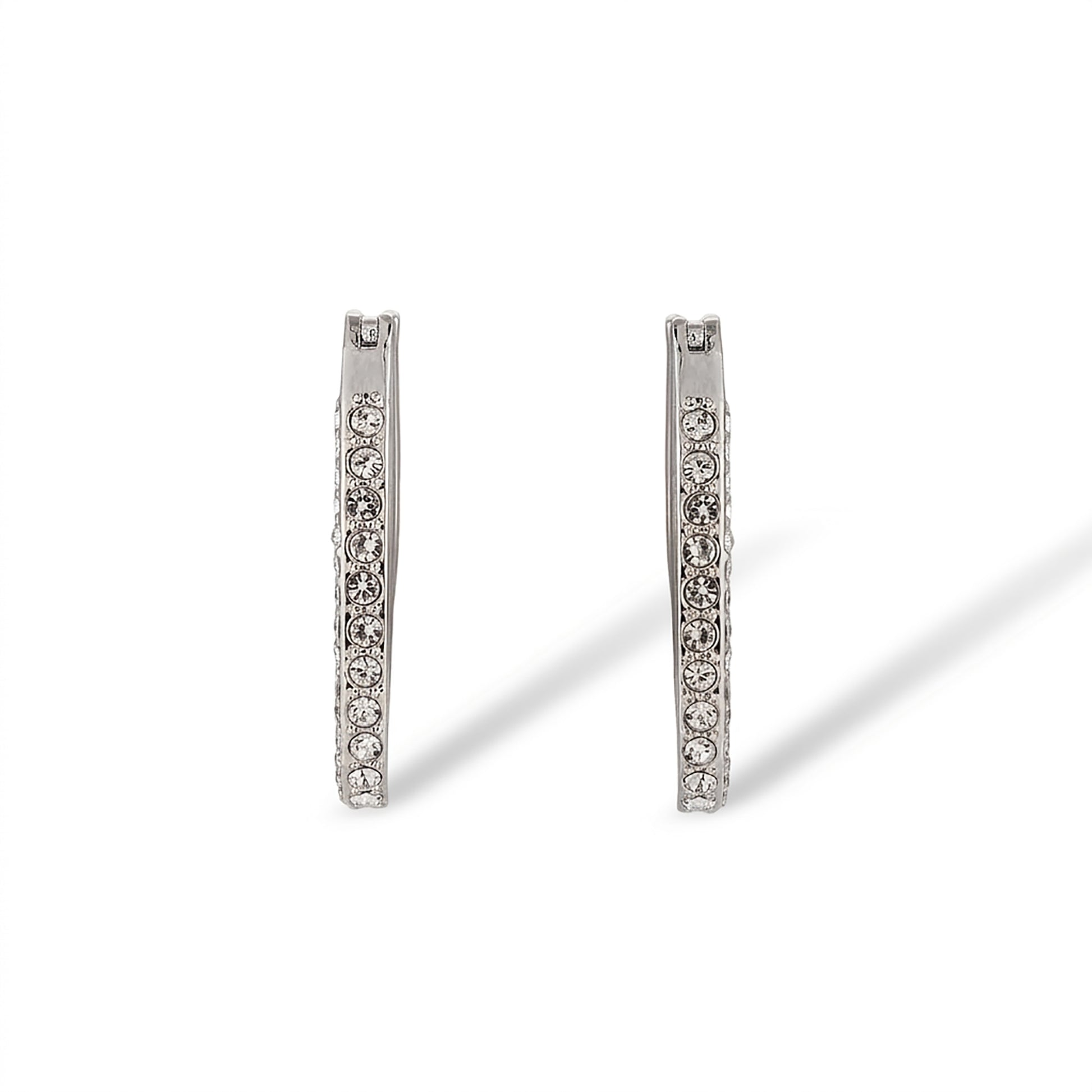 Berrada 14K Gold Pavé U Shape Earrings