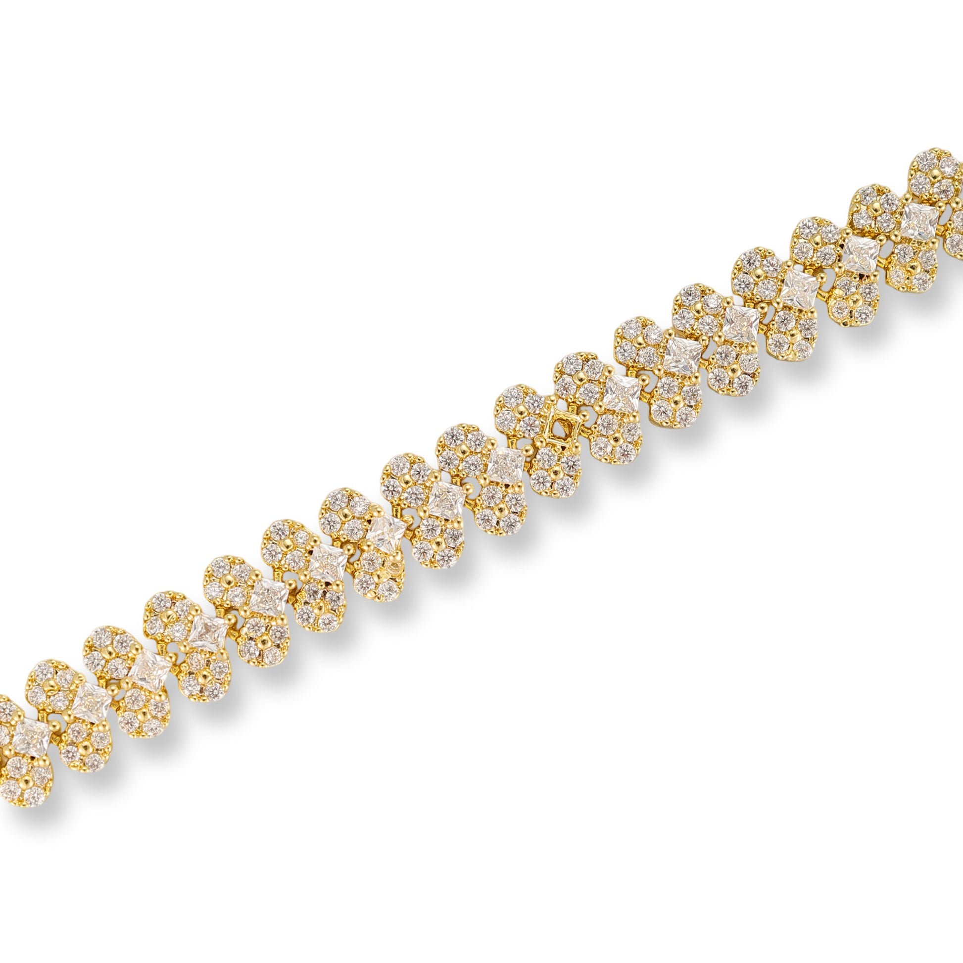 Bettine 14K Gold Heart Bracelet