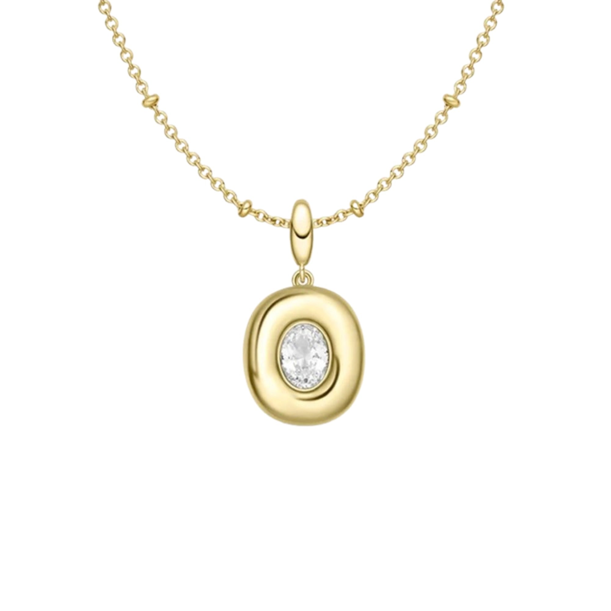 Bohémienne 18K Gold Butter Bun Necklace