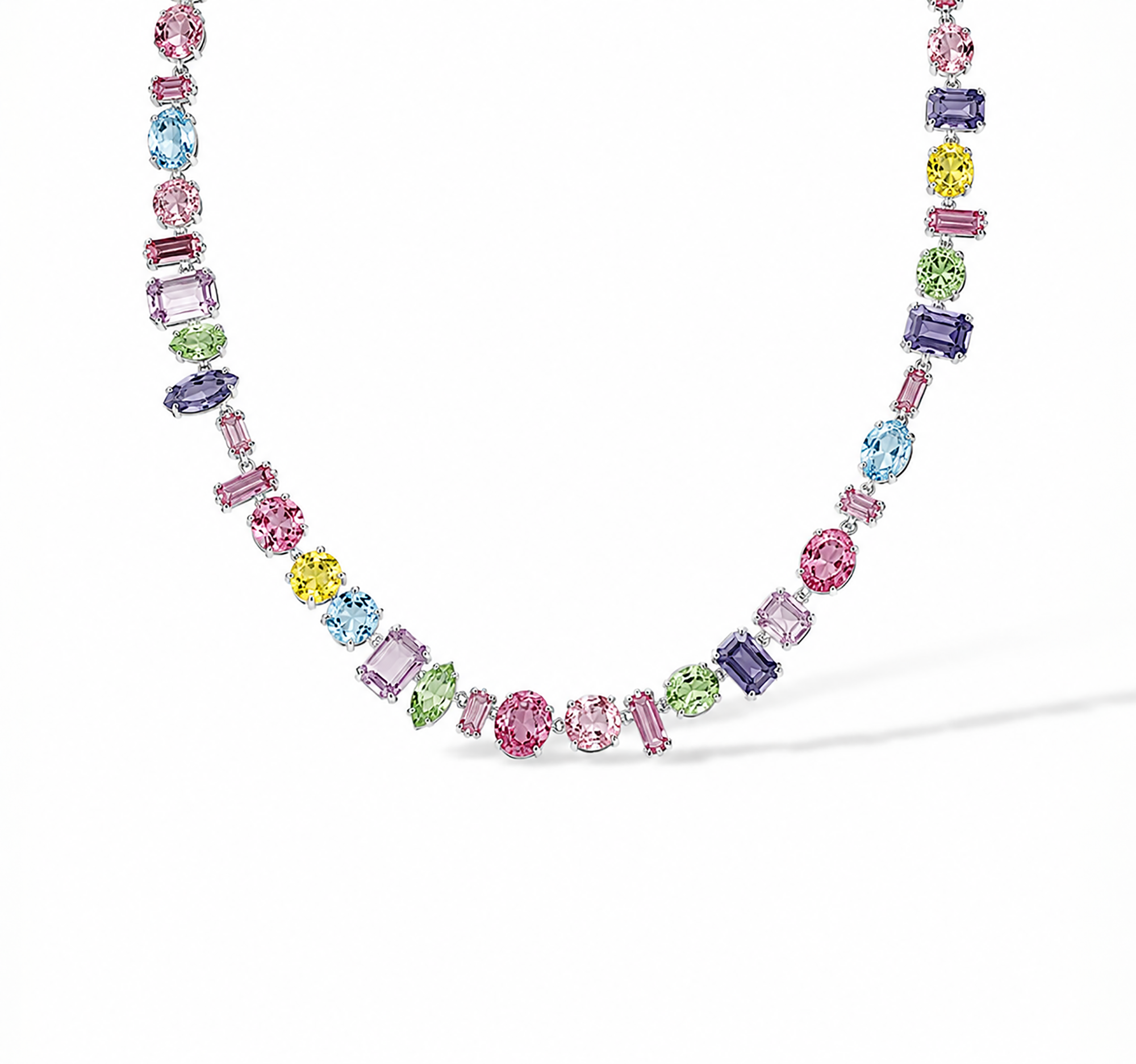 Brangard Multicolor Irregular Necklace