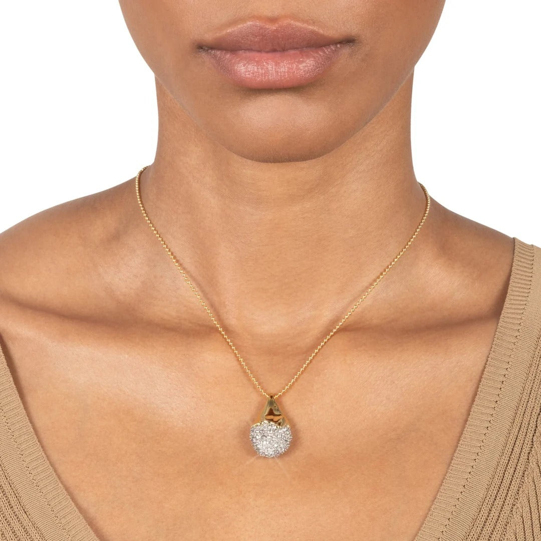 Brigitte 14K Gold Teardrop Necklace
