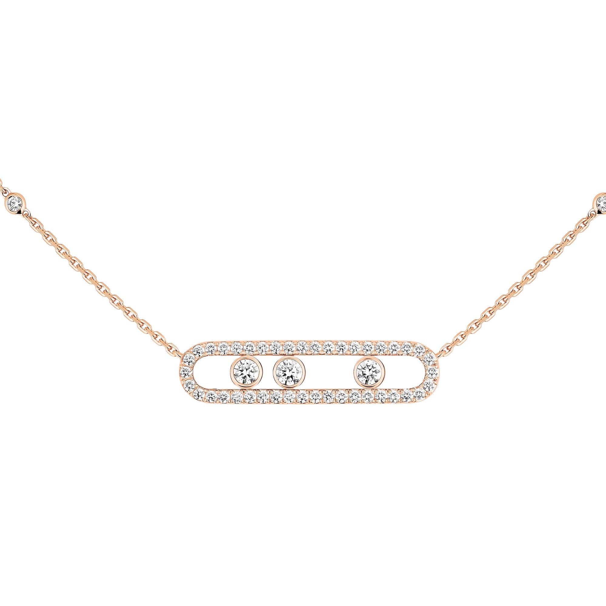 Brinhild 14K Gold Paperclip Necklace