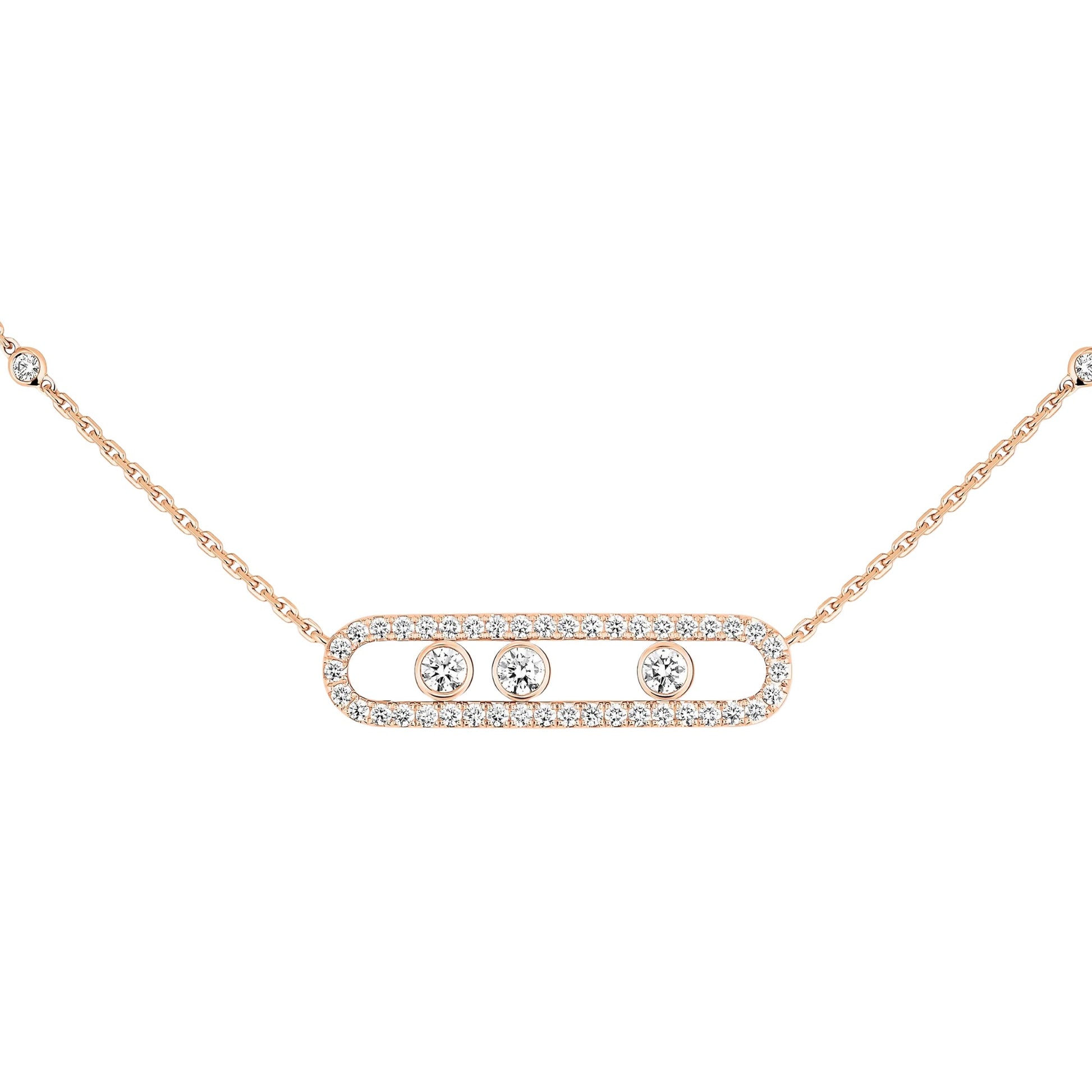 Brinhild 14K Gold Paperclip Necklace