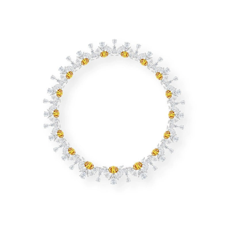 Brunhilde Floral Necklace