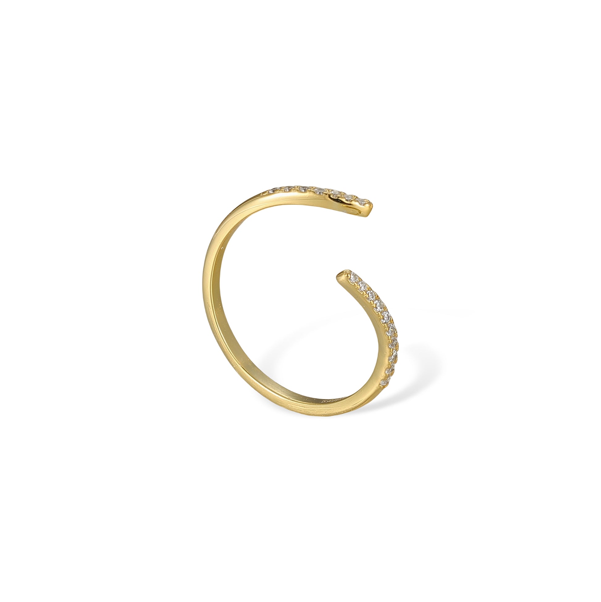 Brunlina 14K Gold Marquise Moissanite Ring Set