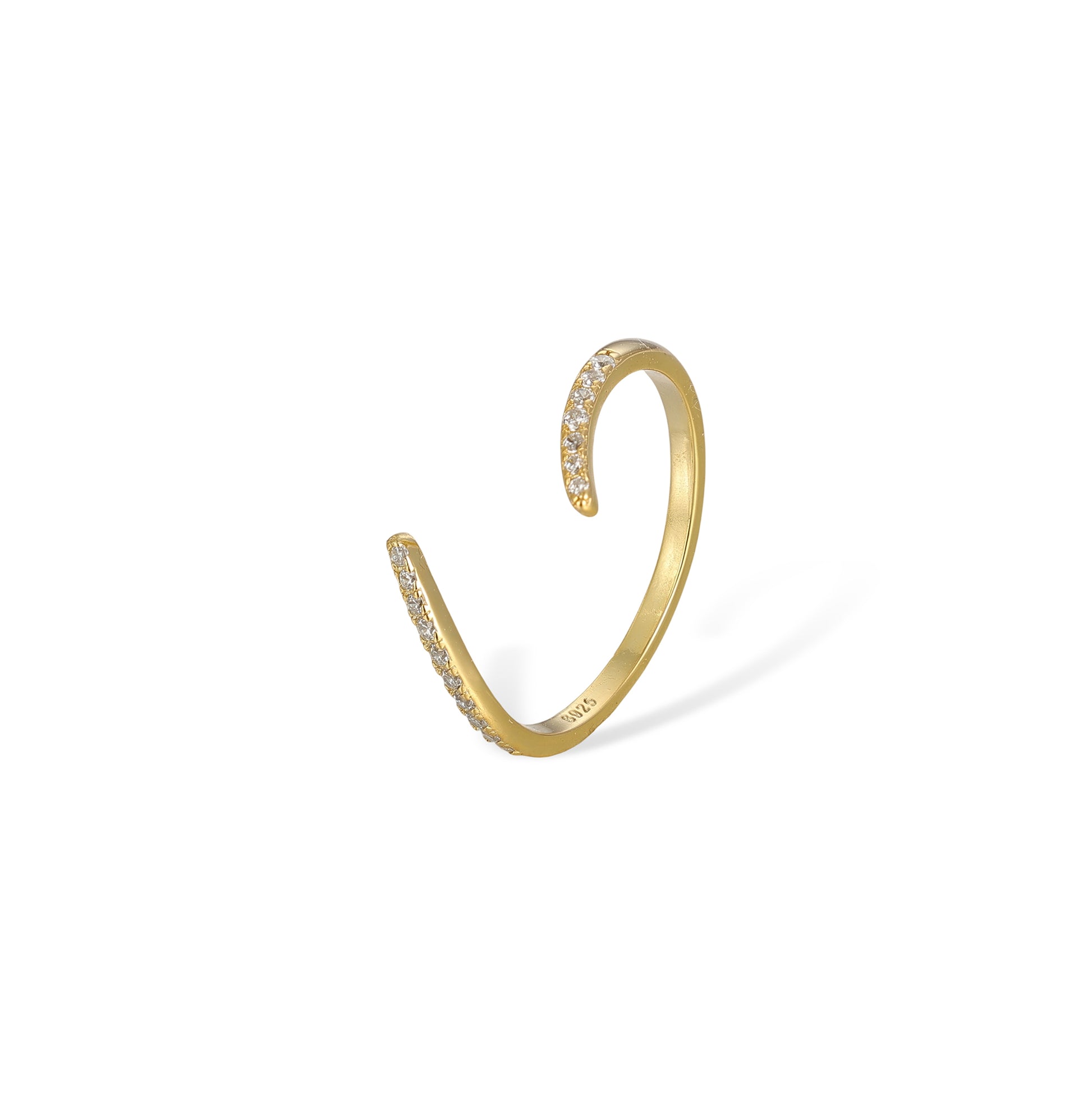 Brunlina 14K Gold Marquise Moissanite Ring Set