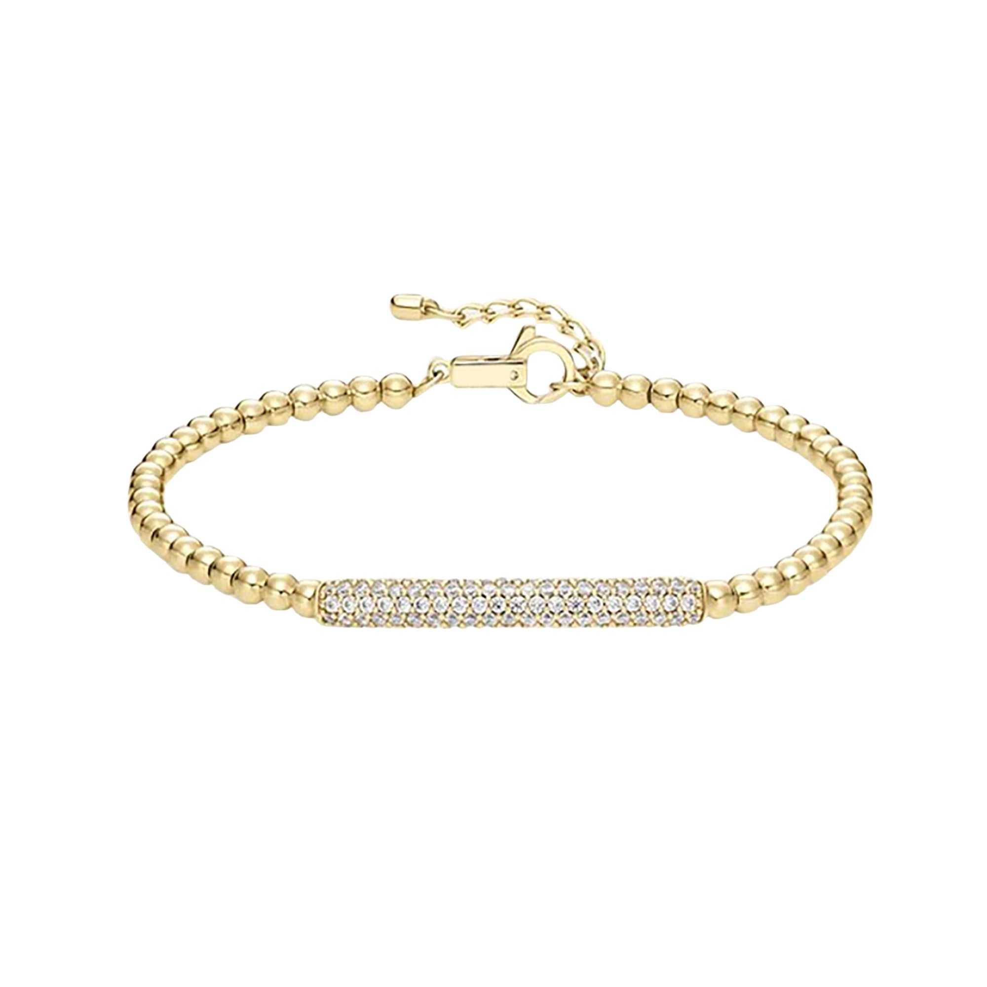 Callianne 14K Gold Bun Bracelet