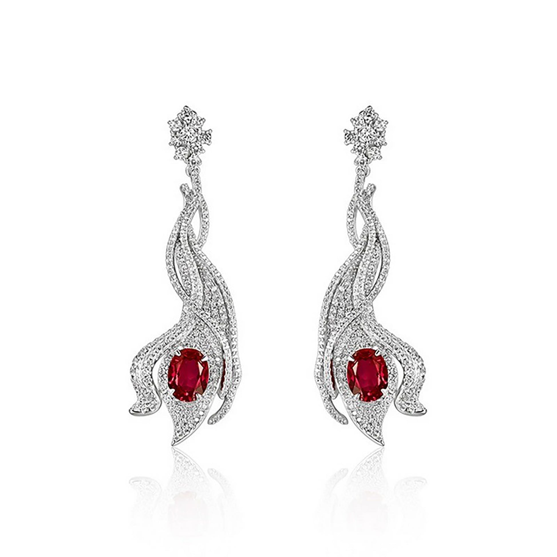 Camillia Leaf Earrings