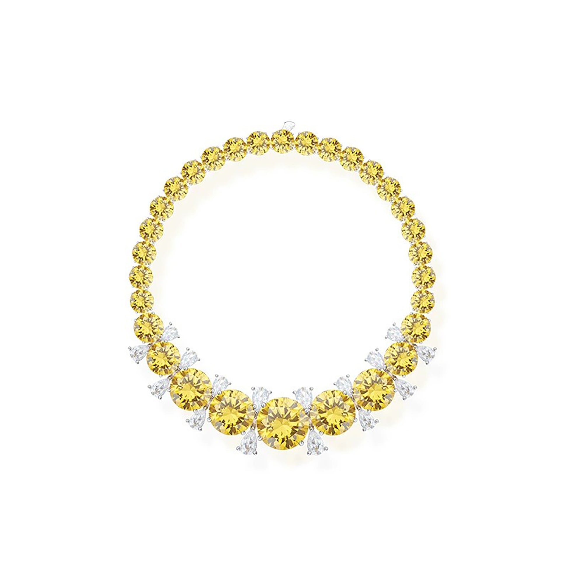Cantal Yellow Round Bracelet