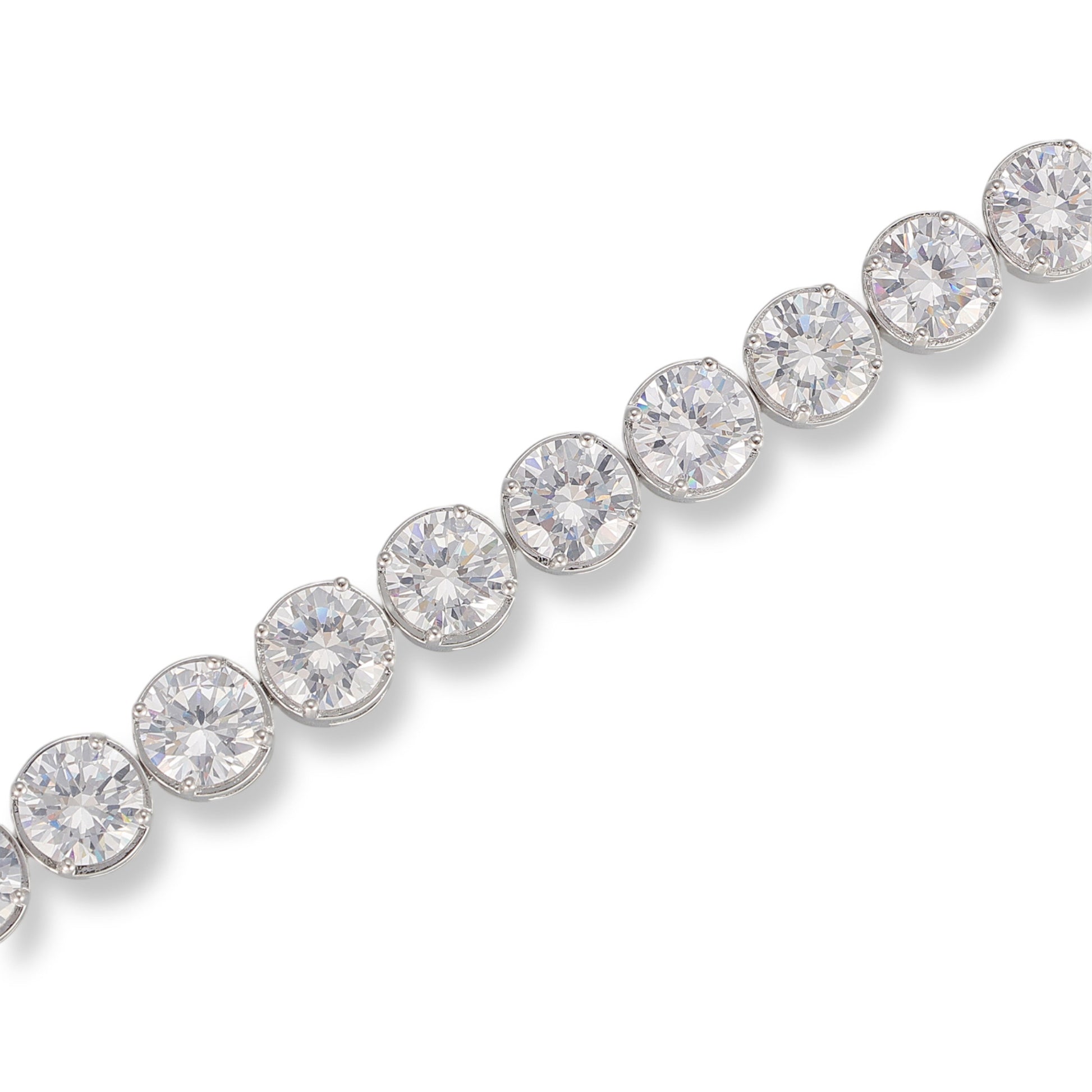 Carla 14K Gold Round Tennis Bracelet
