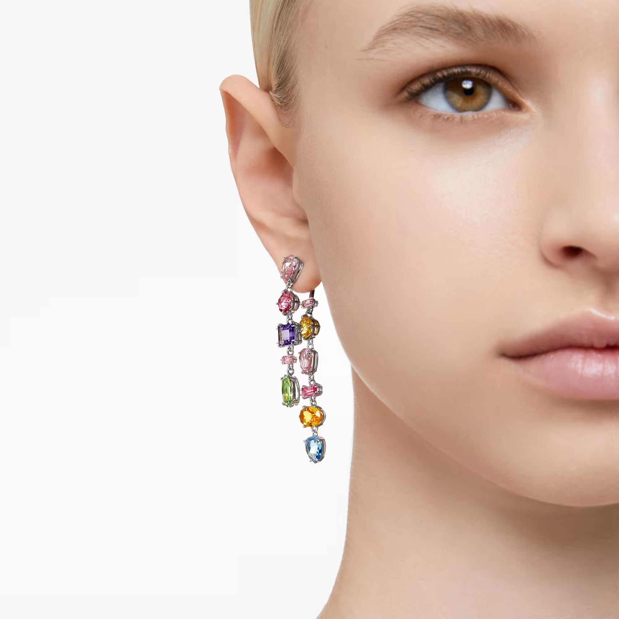 Carmina Multicolor Multi-Shape Earrings