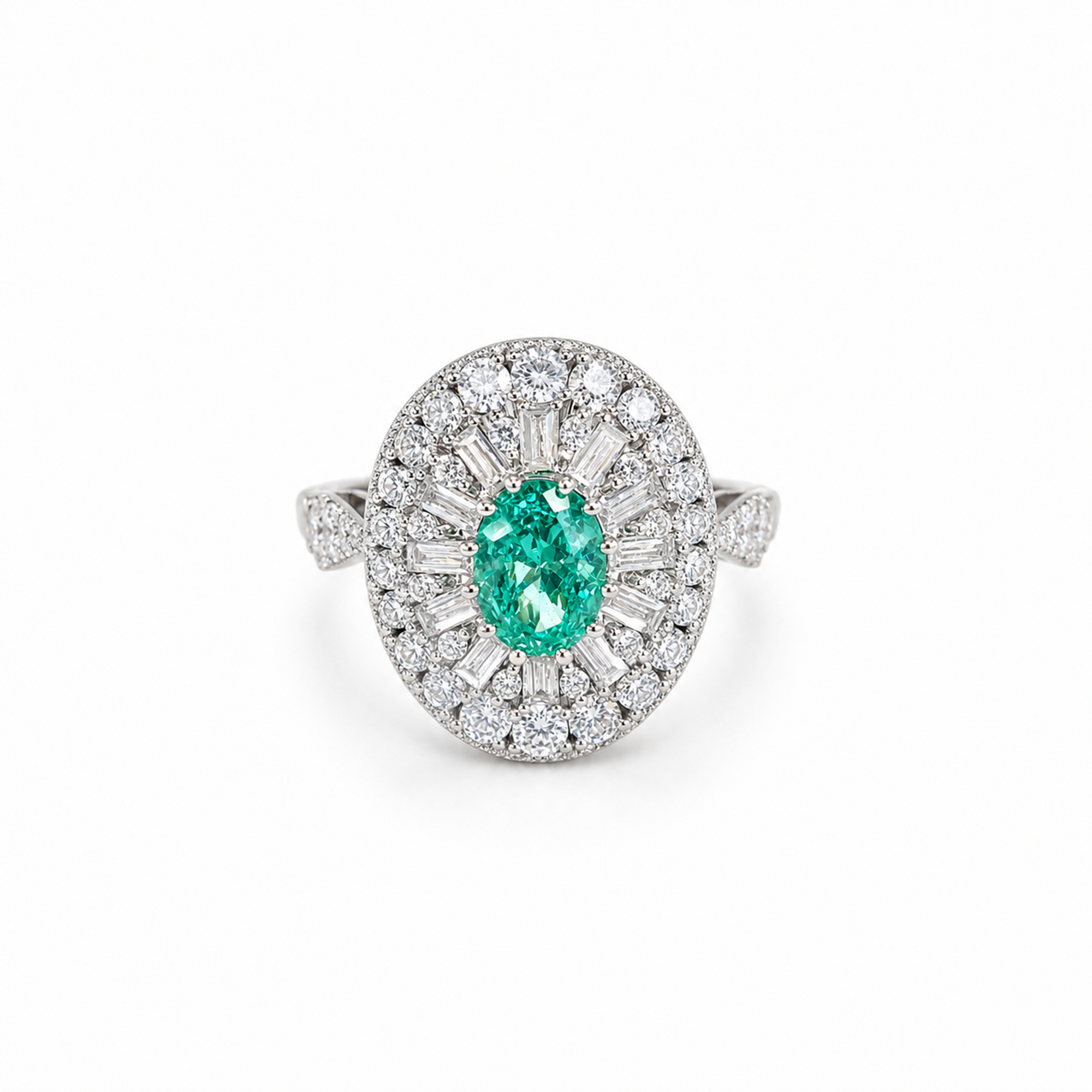 Catharina Paraiba Oval Ring