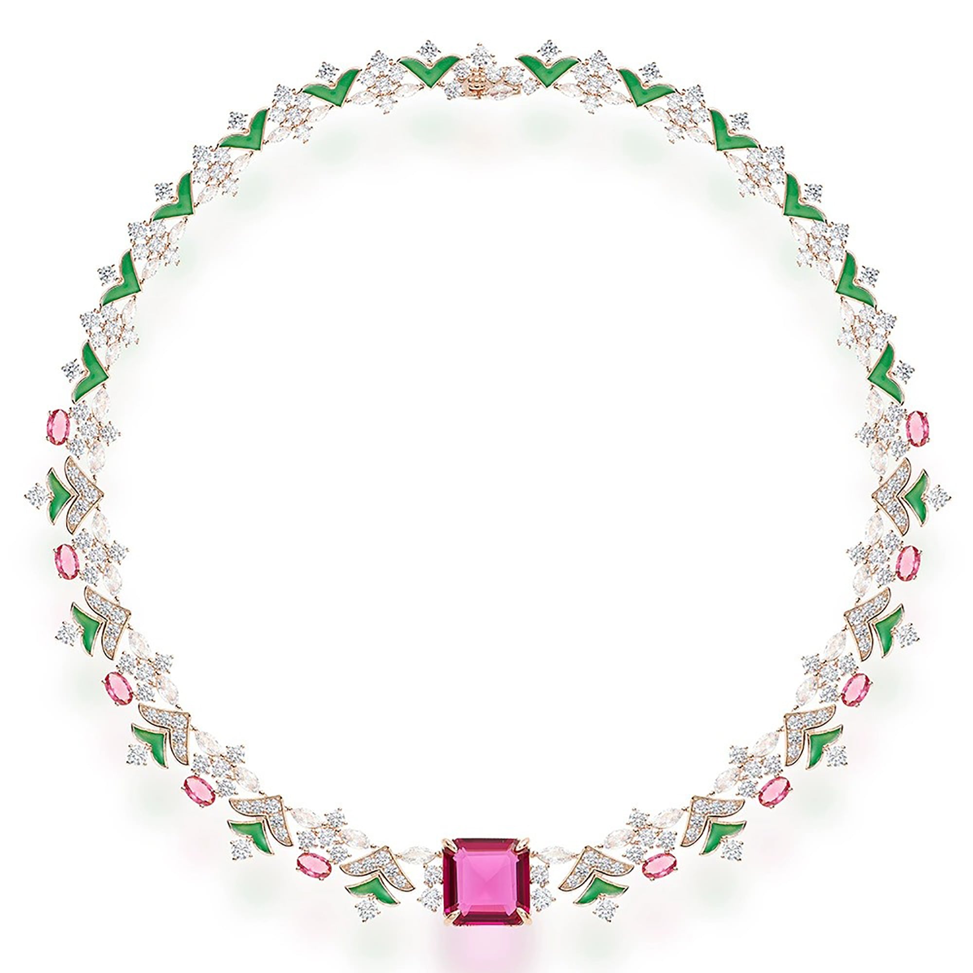 Célia Multicolor Tree Necklace