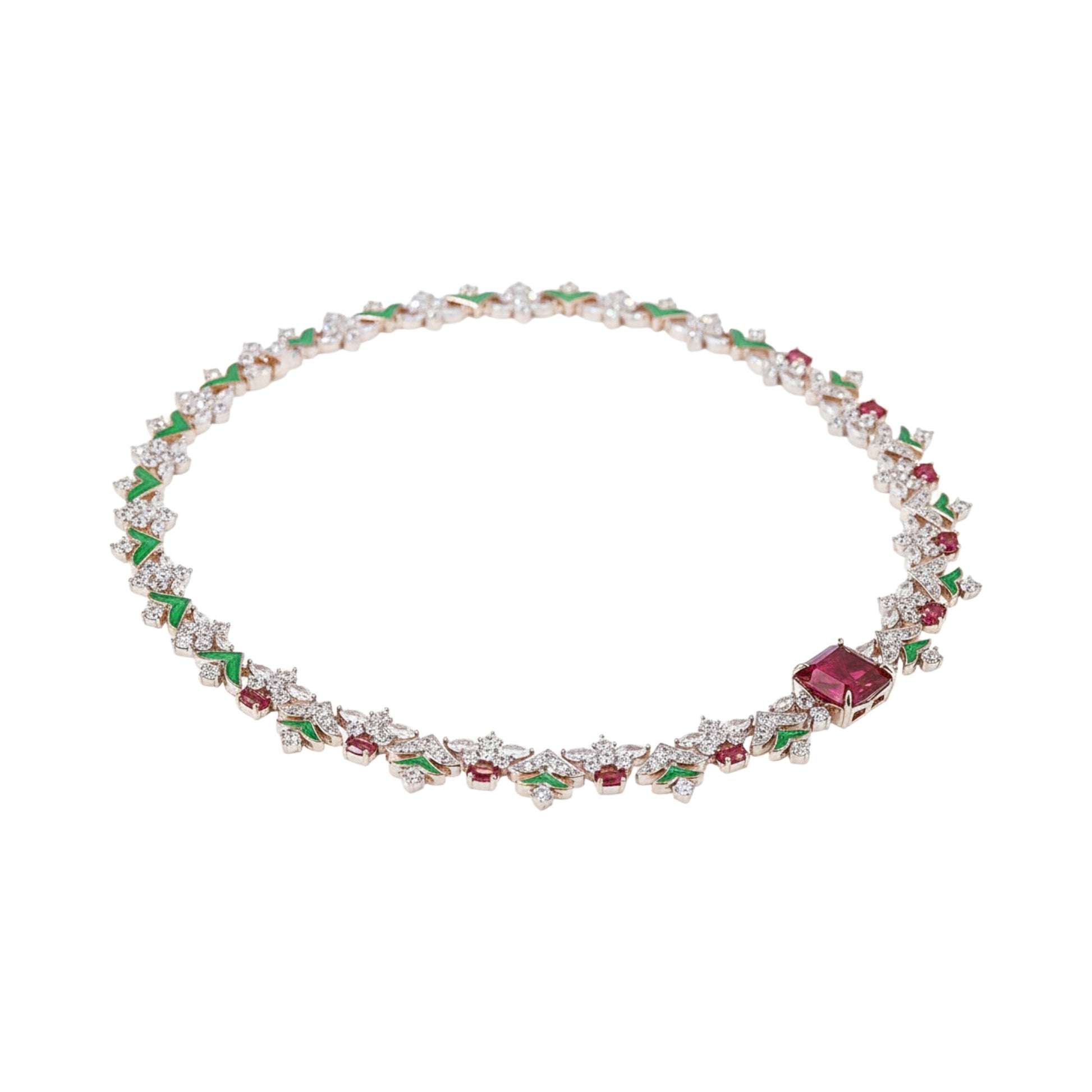 Célia Multicolor Tree Necklace