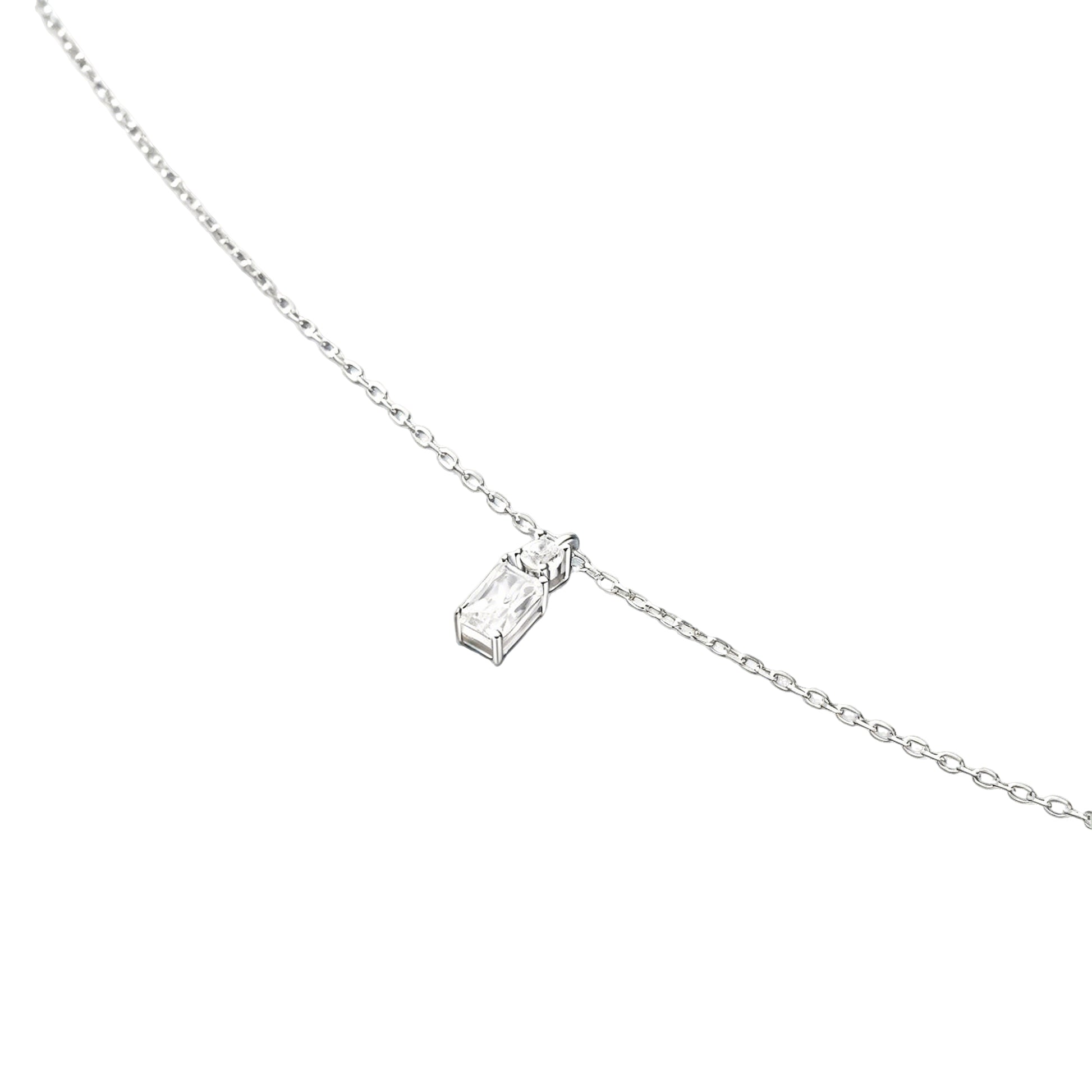 Céline White Pendant Necklace
