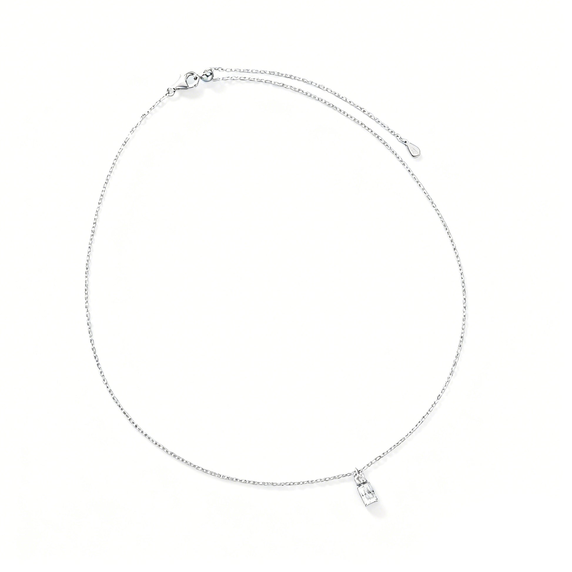 Céline White Pendant Necklace