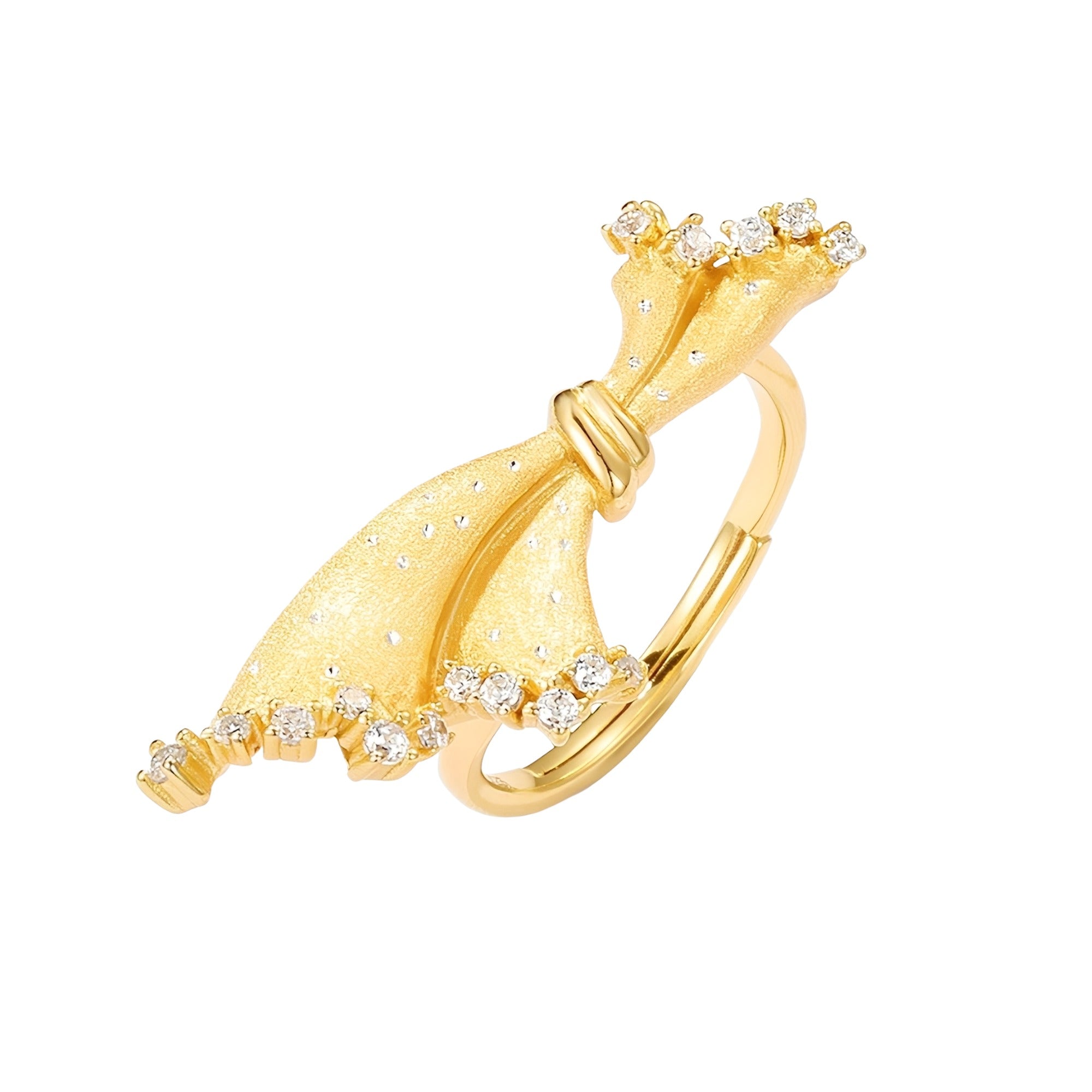 Chrysippus 14K Gold Butterfly Open Ring